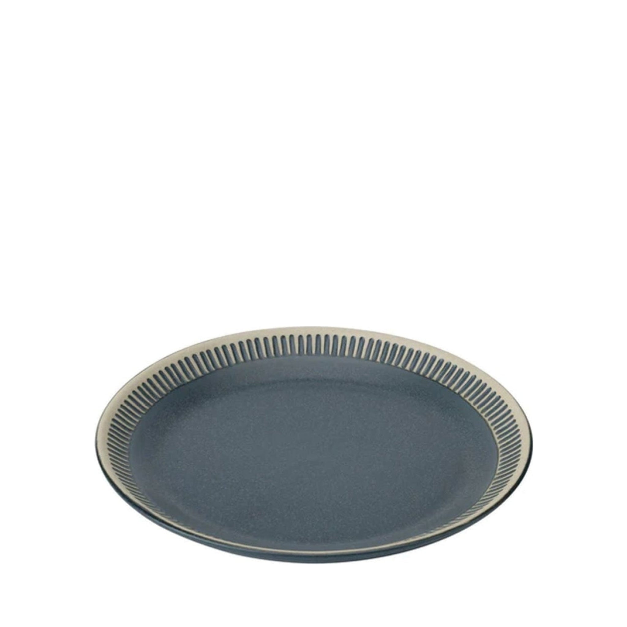 Knabstrup Keramik Colorit plate Ø 19 cm, dark grey