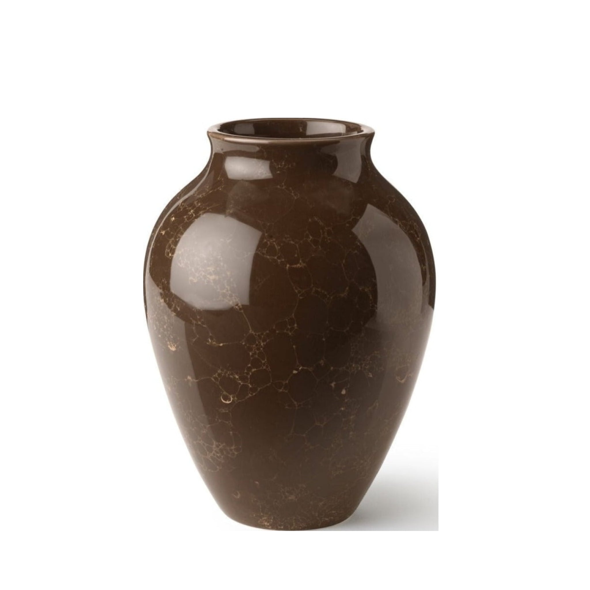 Knabstrup Keramik Vase Natura H 20 Cm, Brown
