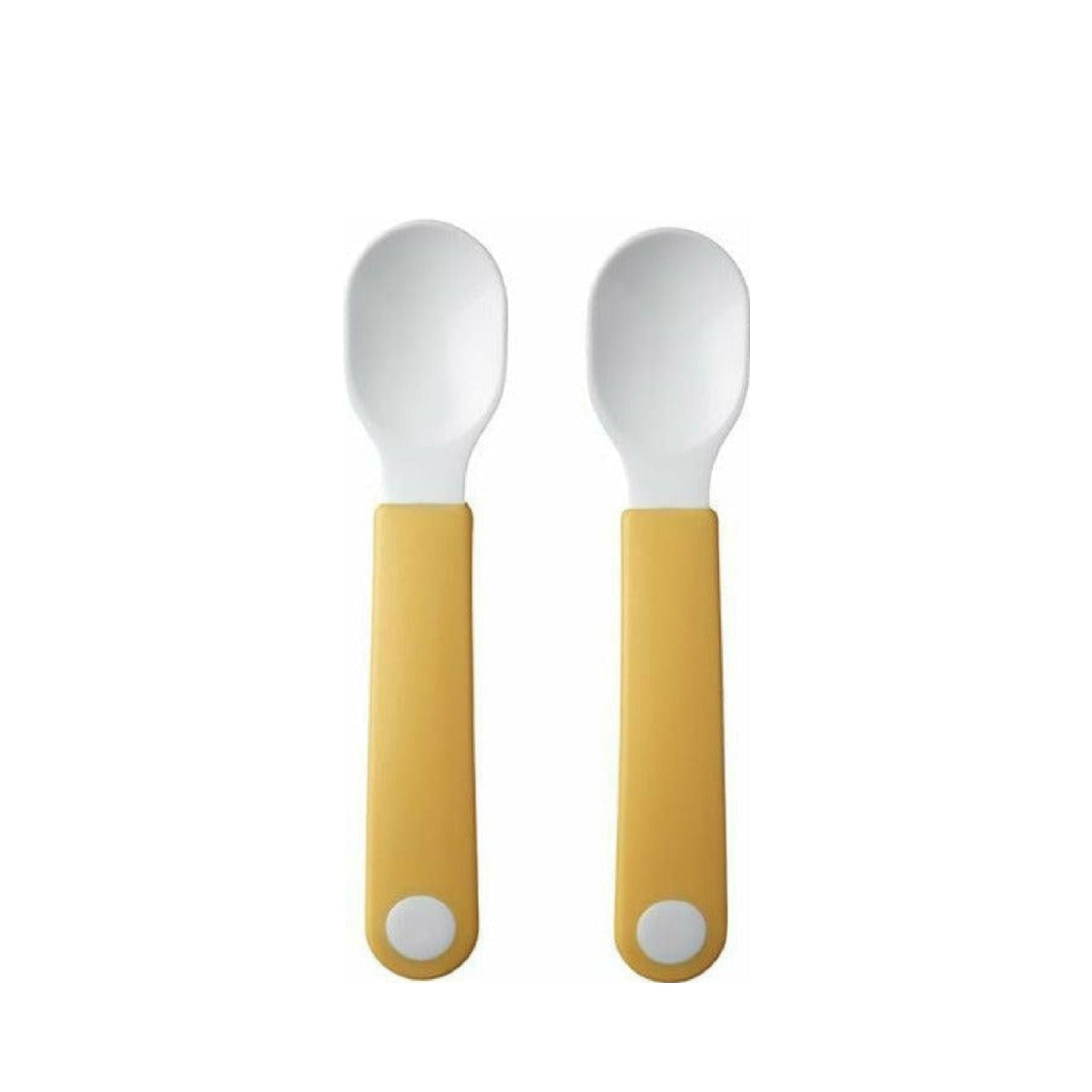 Mepal Mio Learning Spoon Set, Yellow
