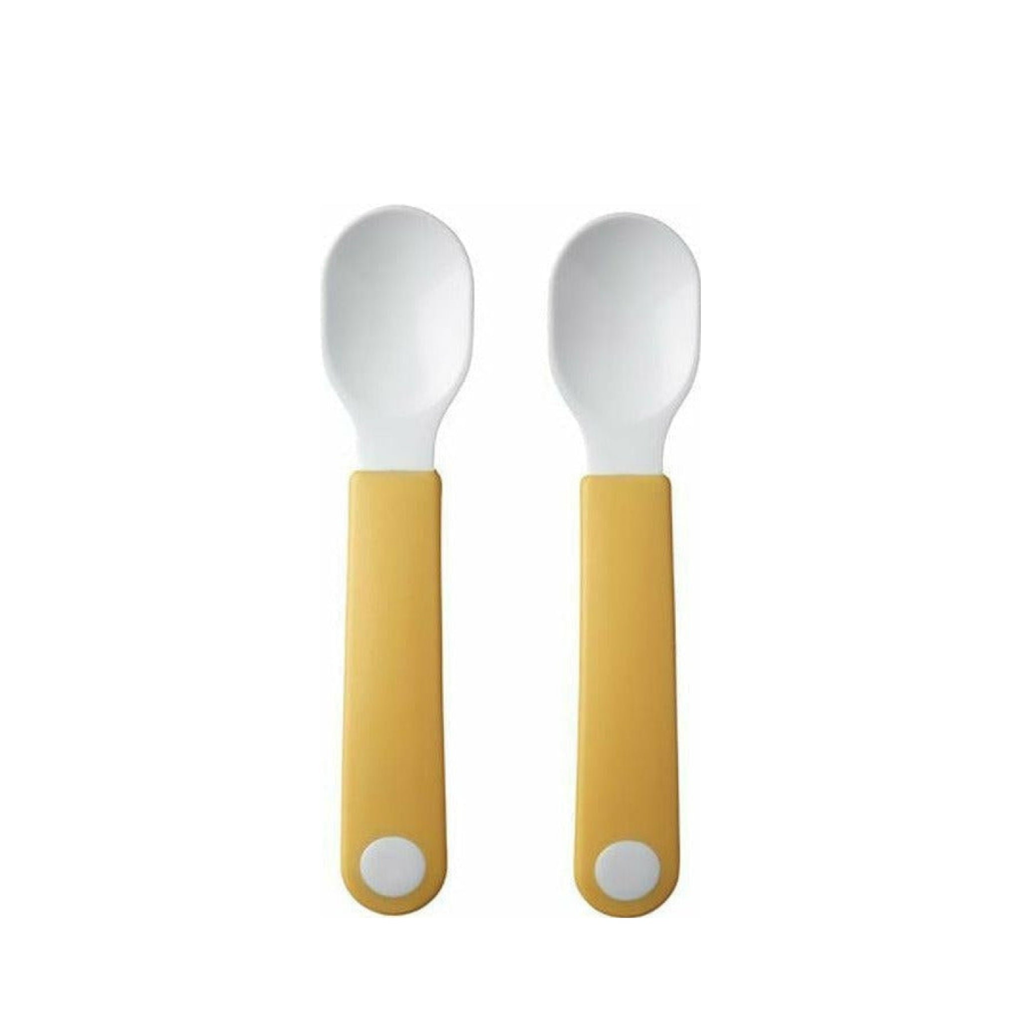 Mepal Mio Learning Spoon Set, Yellow