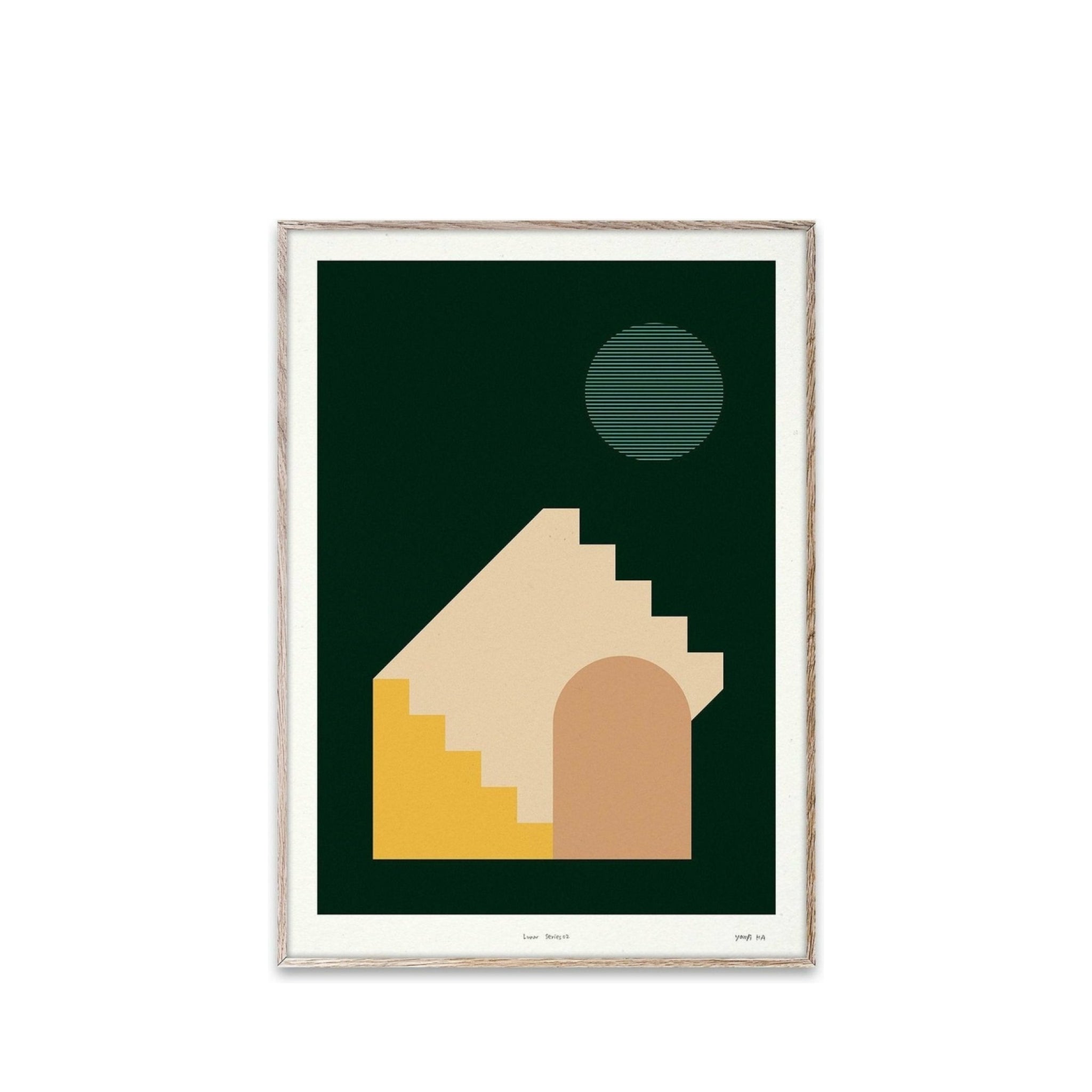 Paper Collective Lunar 02 Poster, 50x70 Cm
