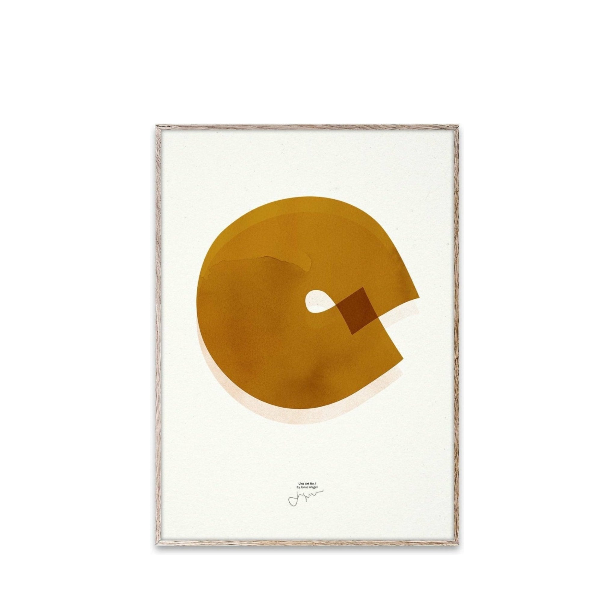 Paper Collective Line Art 01 Poster, 50x70 Cm