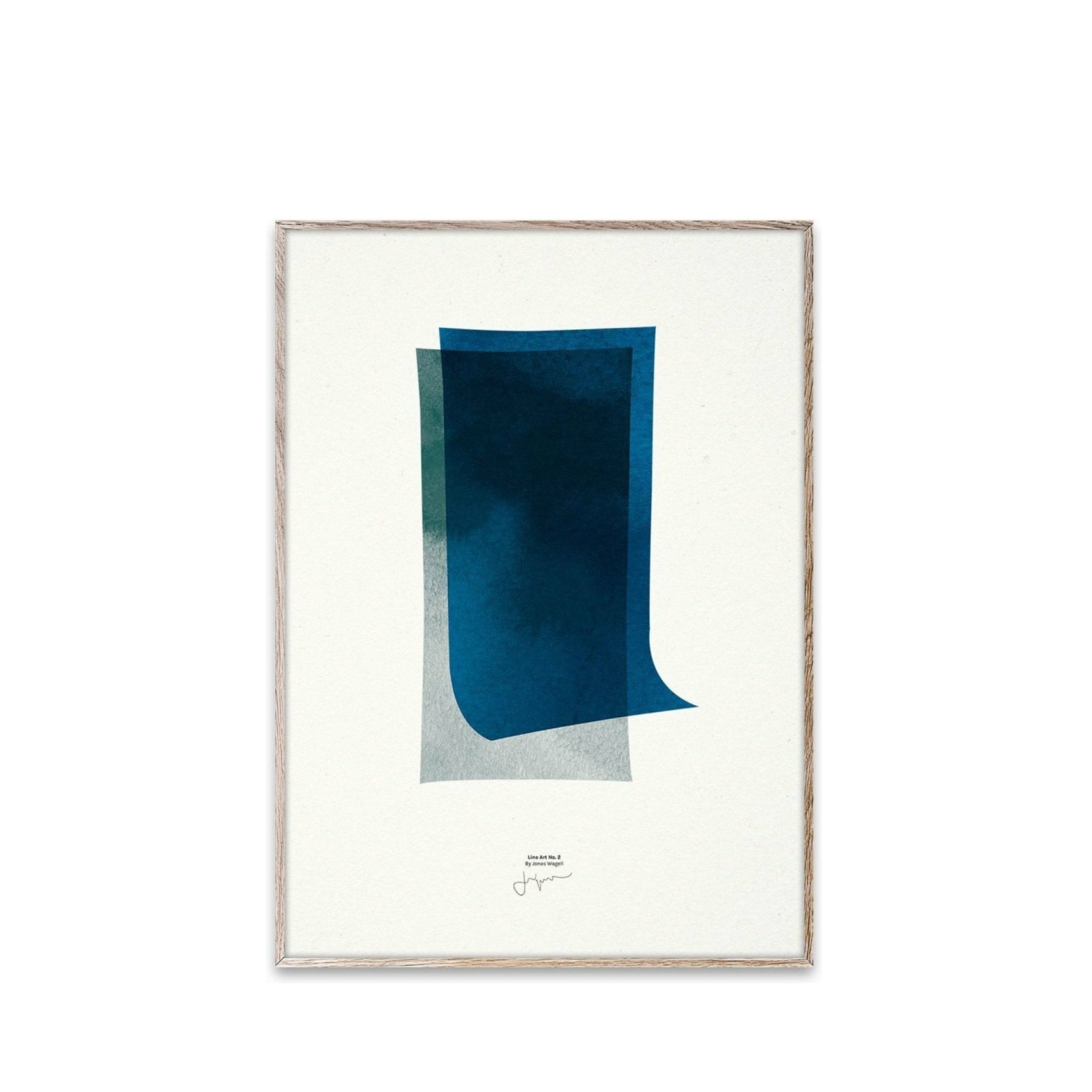 Paper Collective Line Art 02 Poster, 50x70 Cm