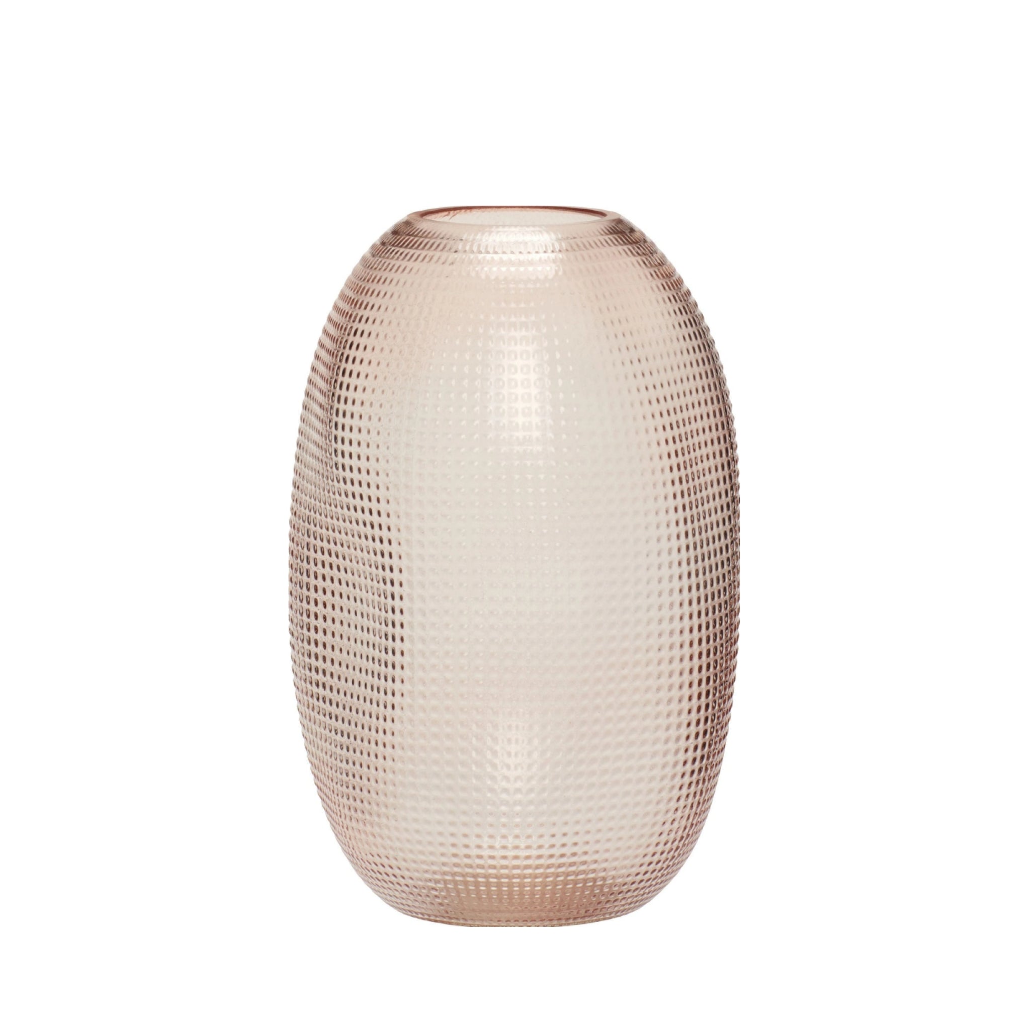 Hübsch Balloon Vase Glass Pink