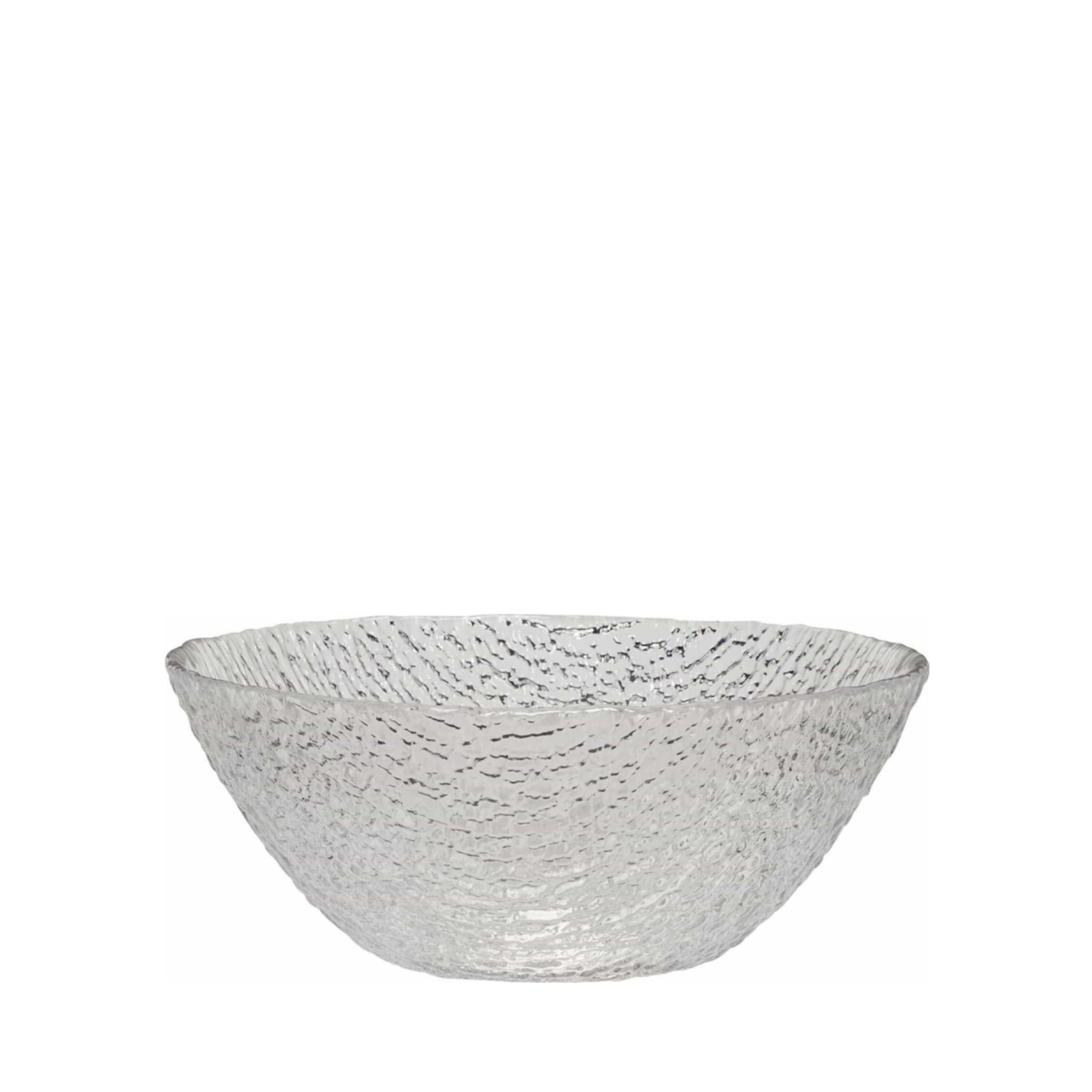 Hübsch Fuyu Clear Glass Bowl, Ø16 cm - Elegant & Dishwasher Safe Design