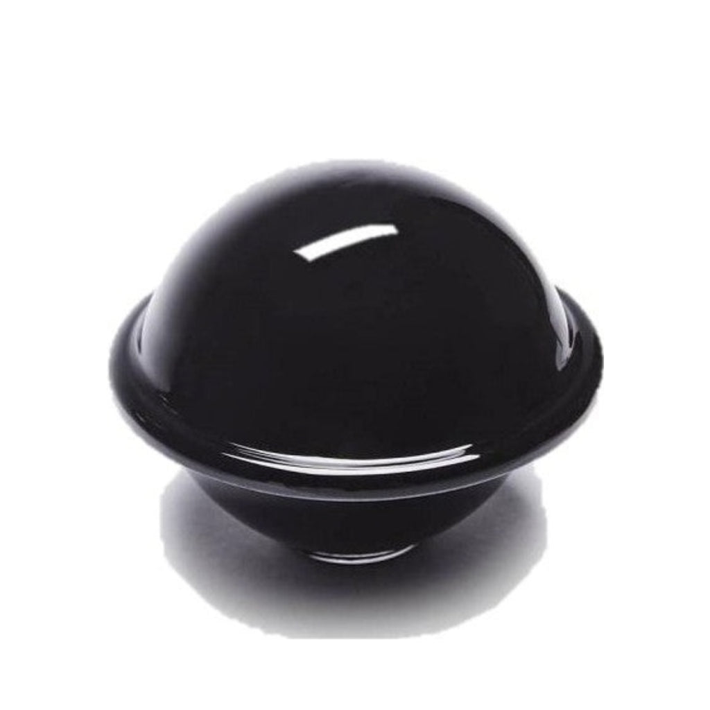 Lyngby Rhombe Chapeau Bowl With Lid, Black, Large