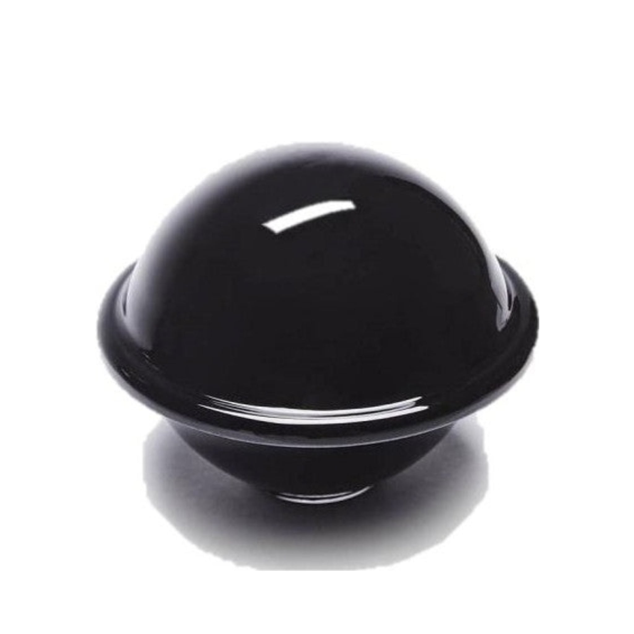 Lyngby Rhombe Chapeau Bowl With Lid, Black, Large