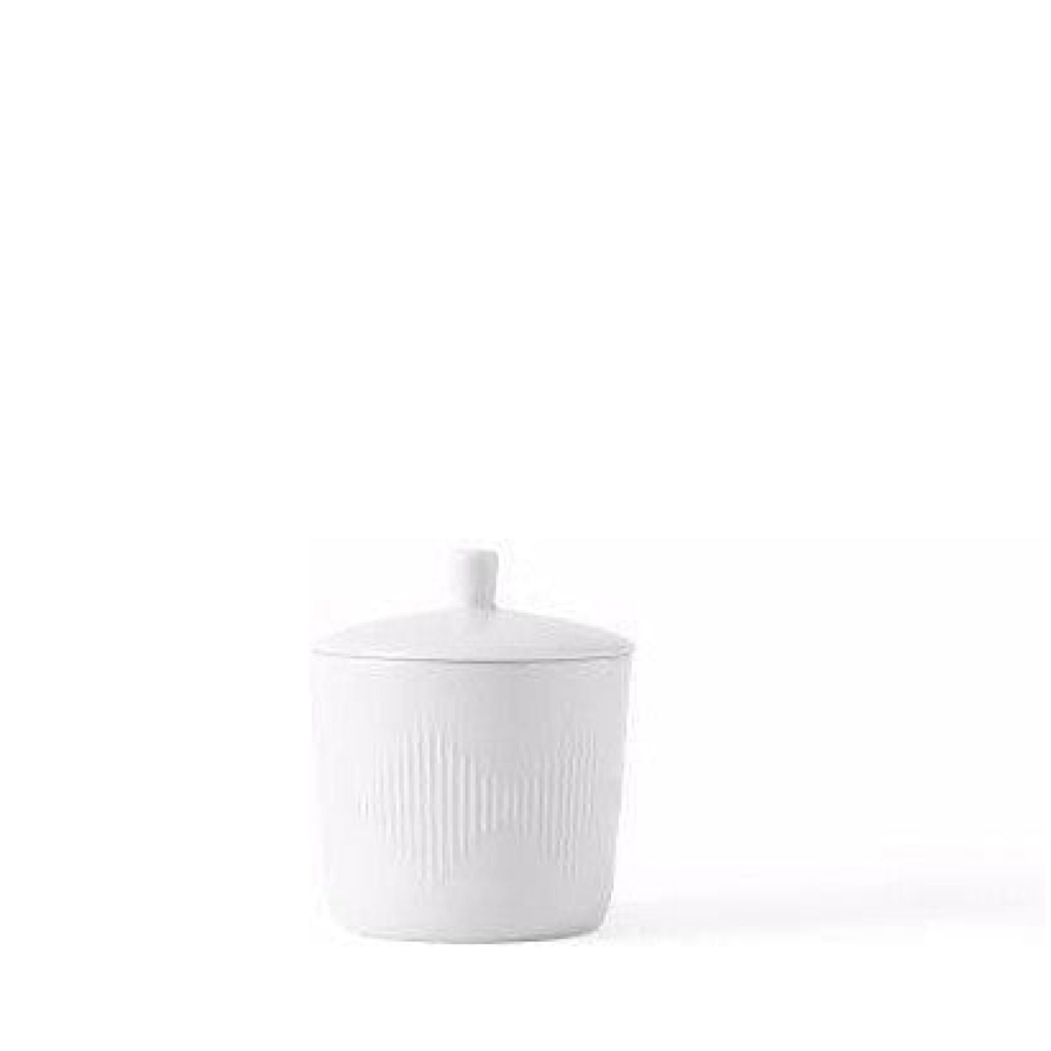 Lyngby Thermodan Sugar Shale, White, 8 Cm