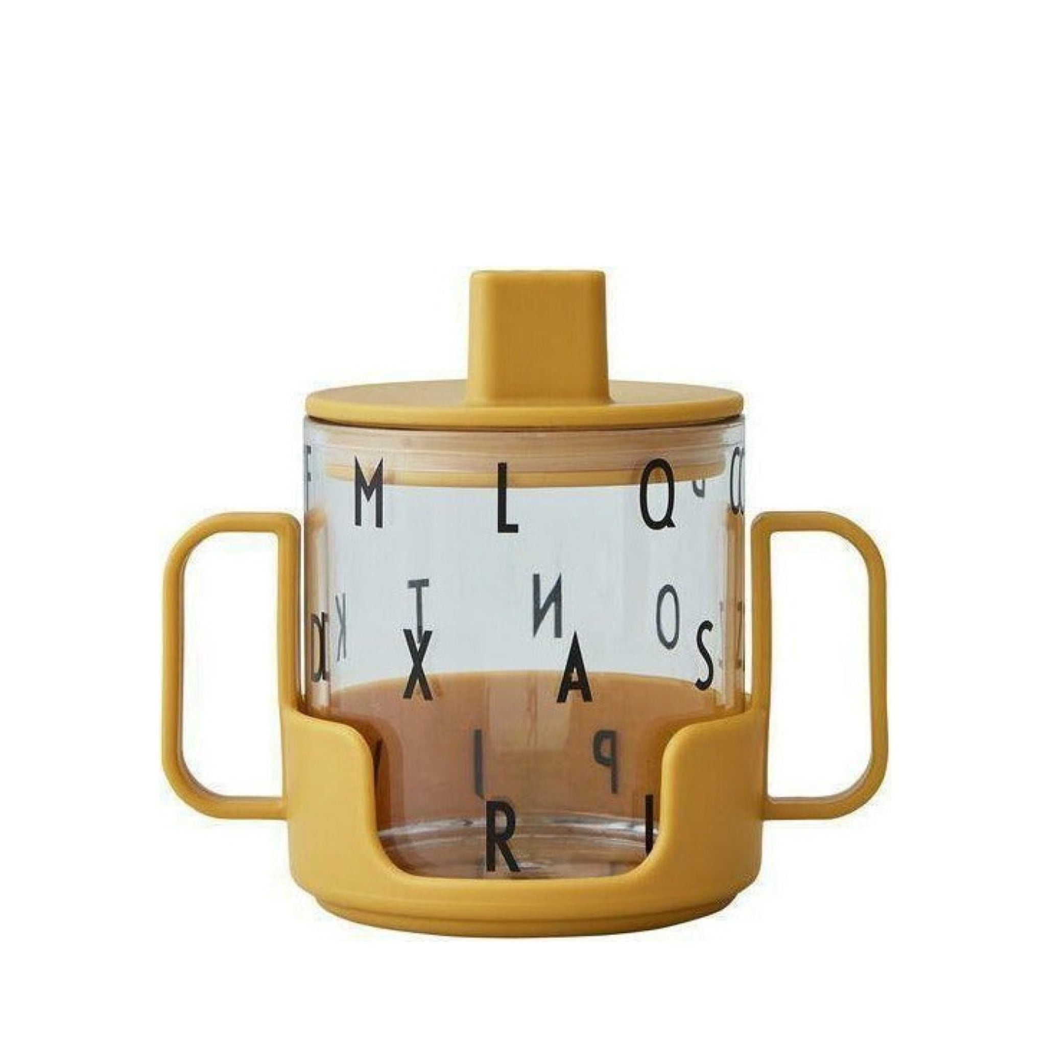 Design Letters Grow with your cup set, Mustard