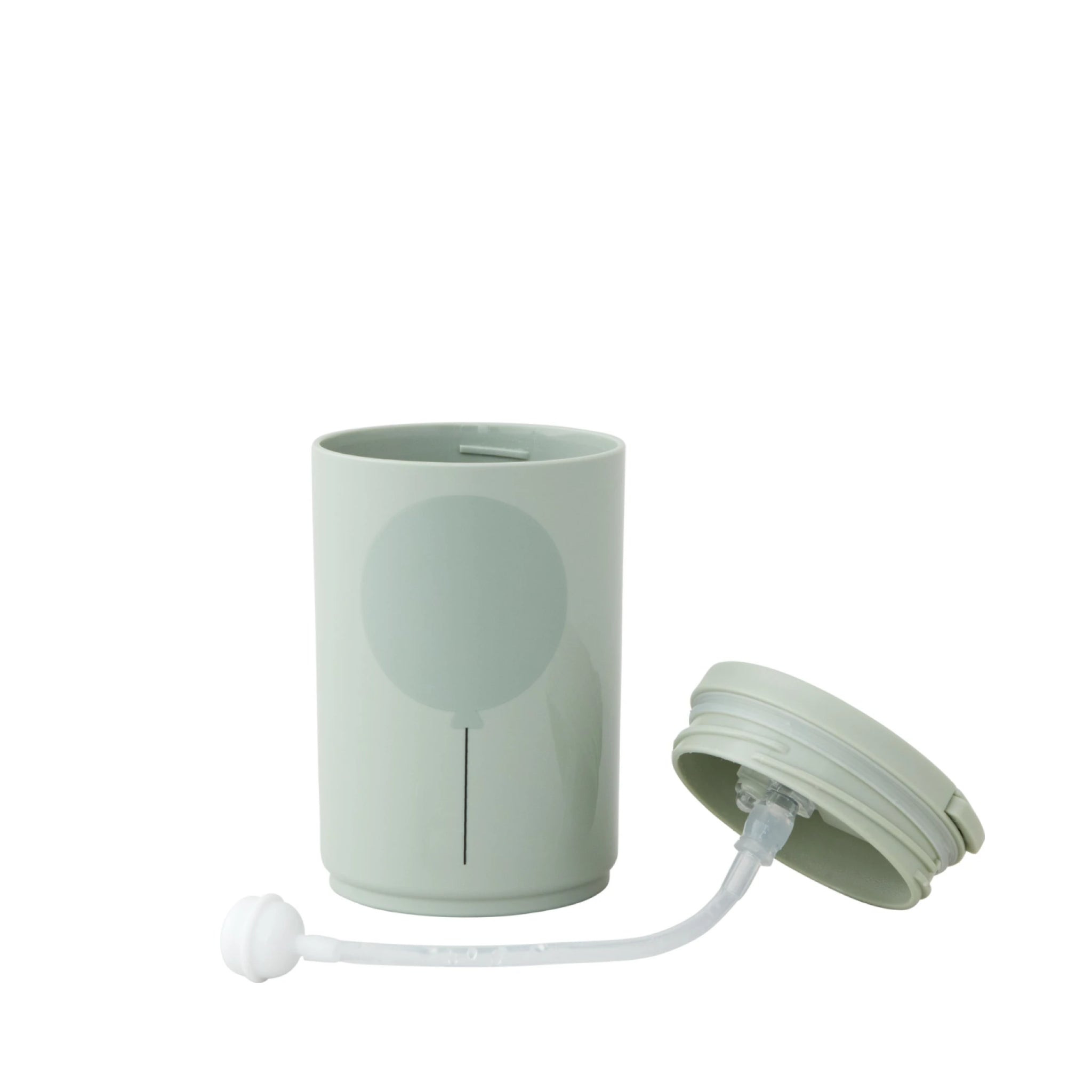 Design Letters Kids Straw MUG 330 ml, light grass 端 n