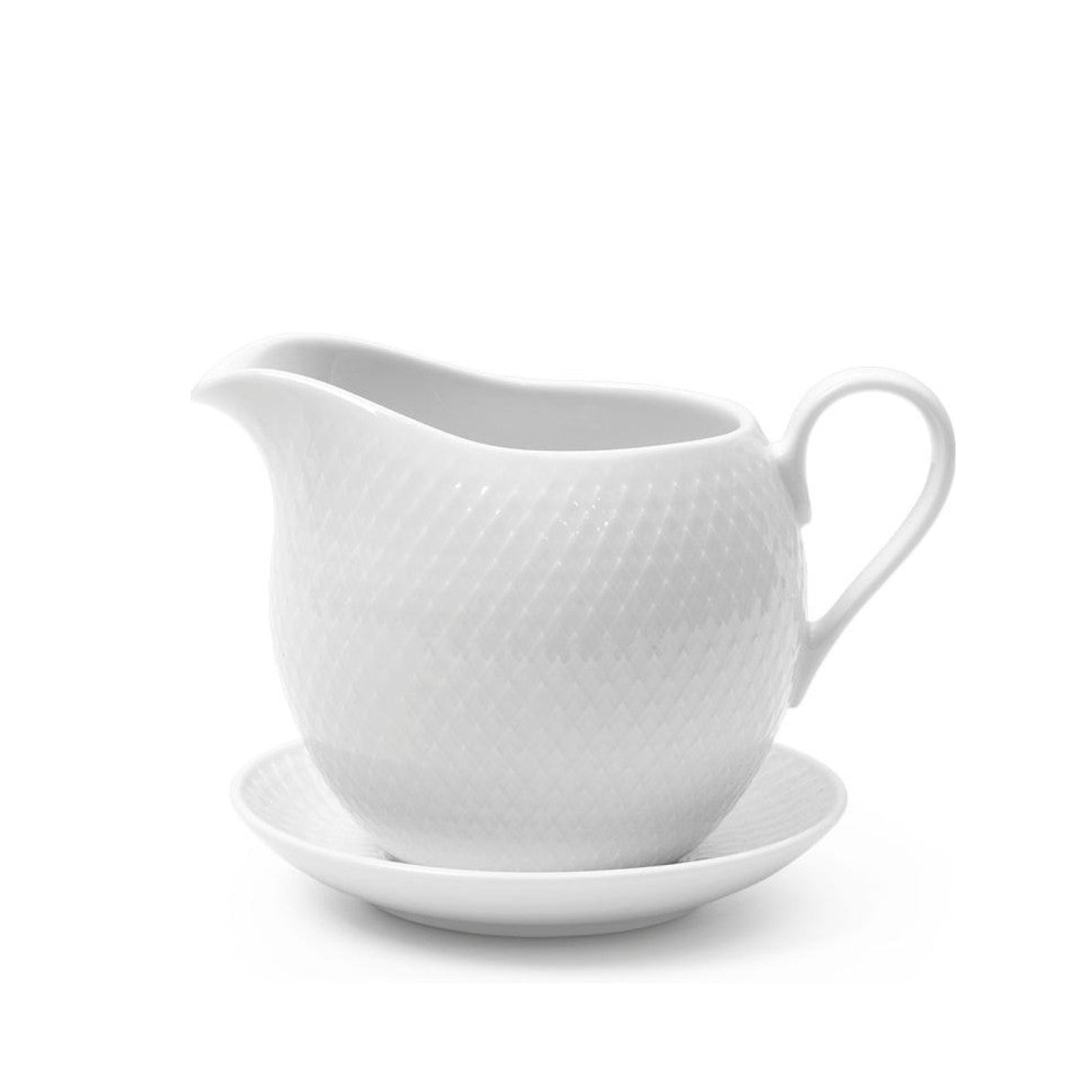 Lyngby Rhombe Sauce Pot 67cl, White