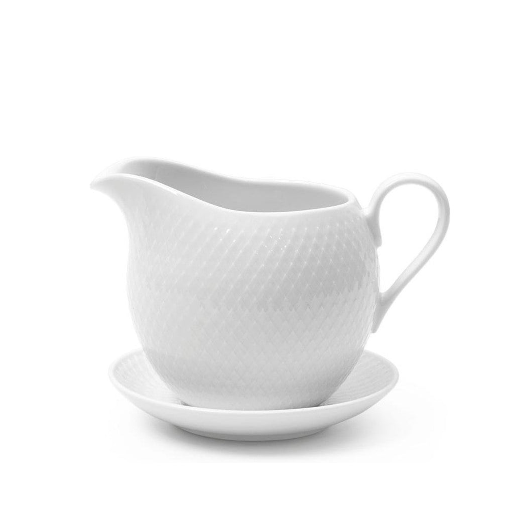 Lyngby Rhombe Sauce Pot 67cl, White