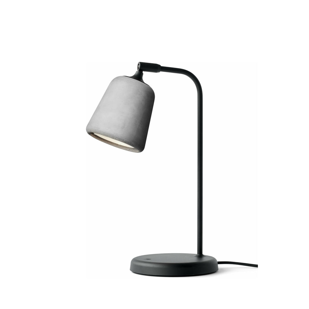 New Works Material Table Lamp, Light Grey