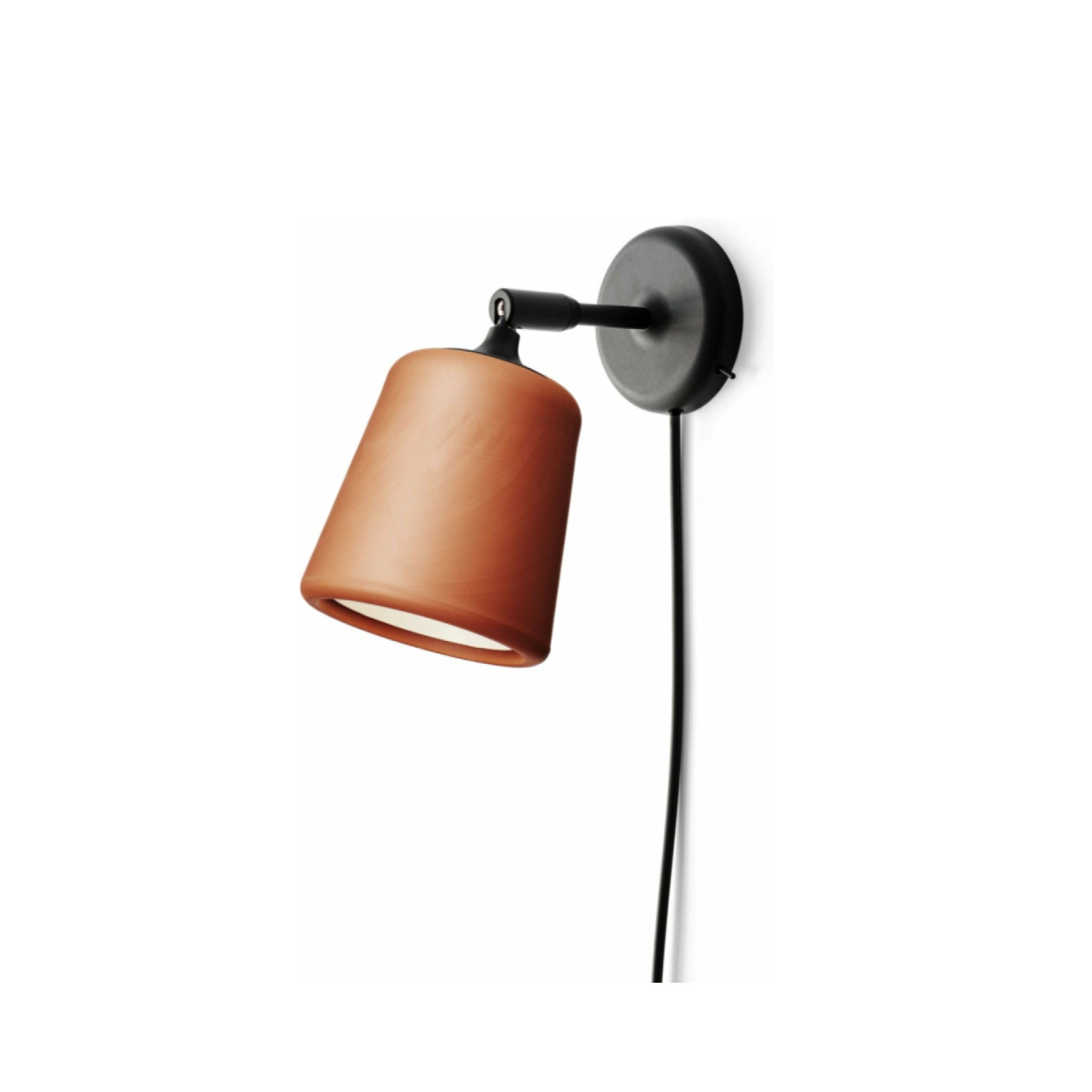 New Works Material Wall Lamp, Orange