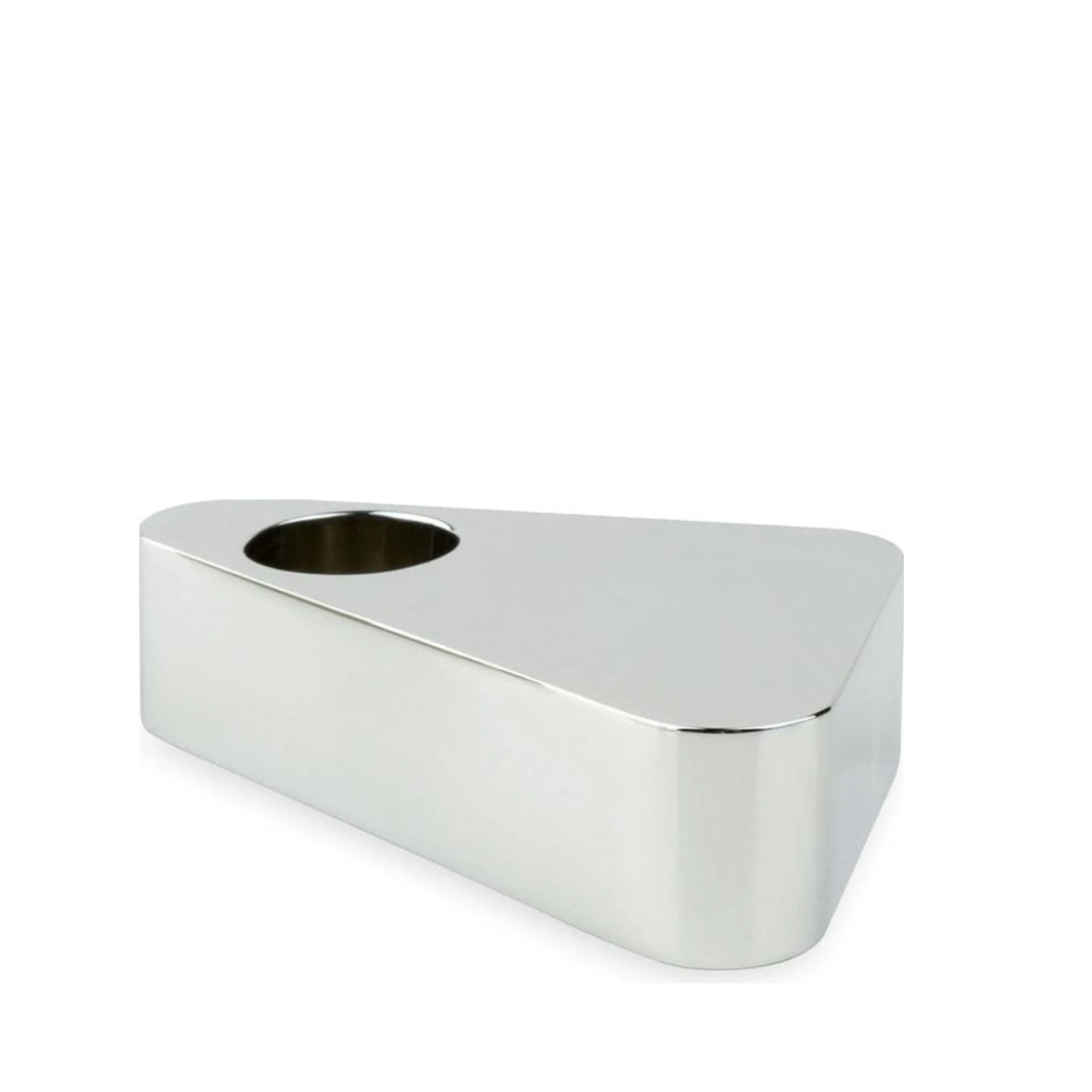 Novoform Design Flip Candlestick, Shiny Silver