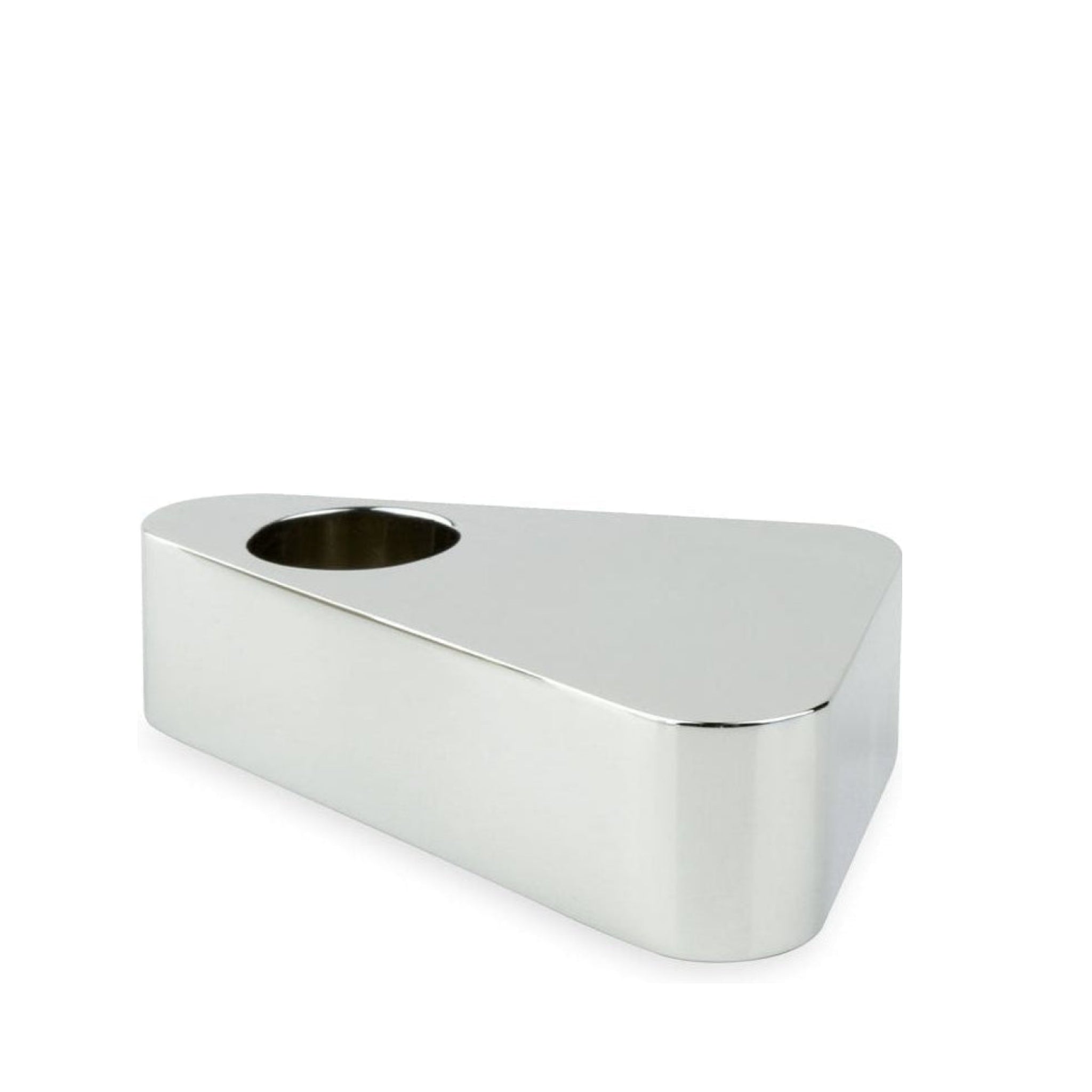 Novoform Design Flip Candlestick, Shiny Silver