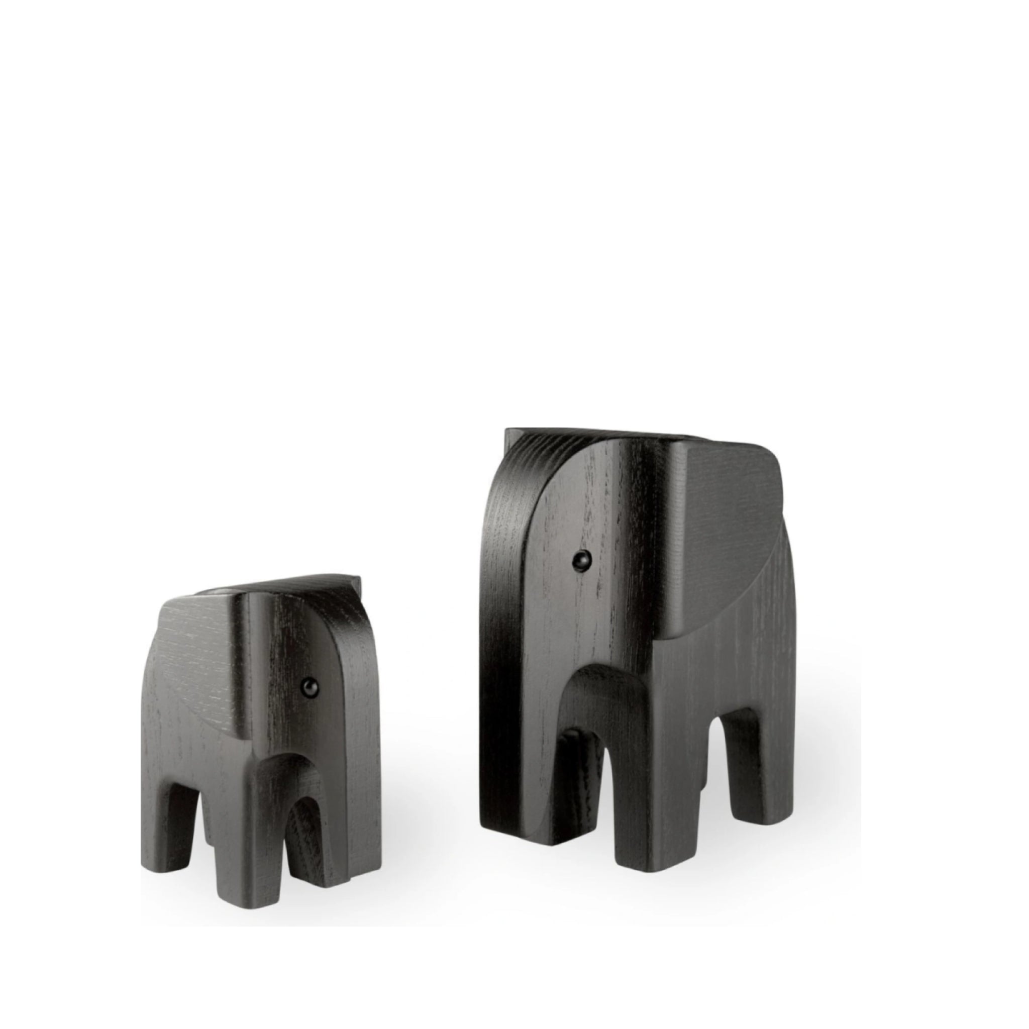 Novoform Design Elephant Decorative Figure, Ash Black