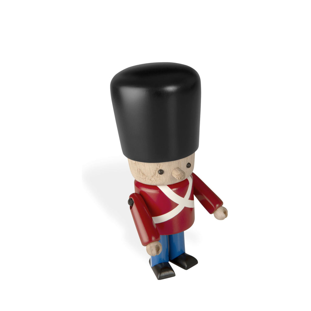 Novoform Design Danish Royal Guard Decorative Figure, Red Uniform