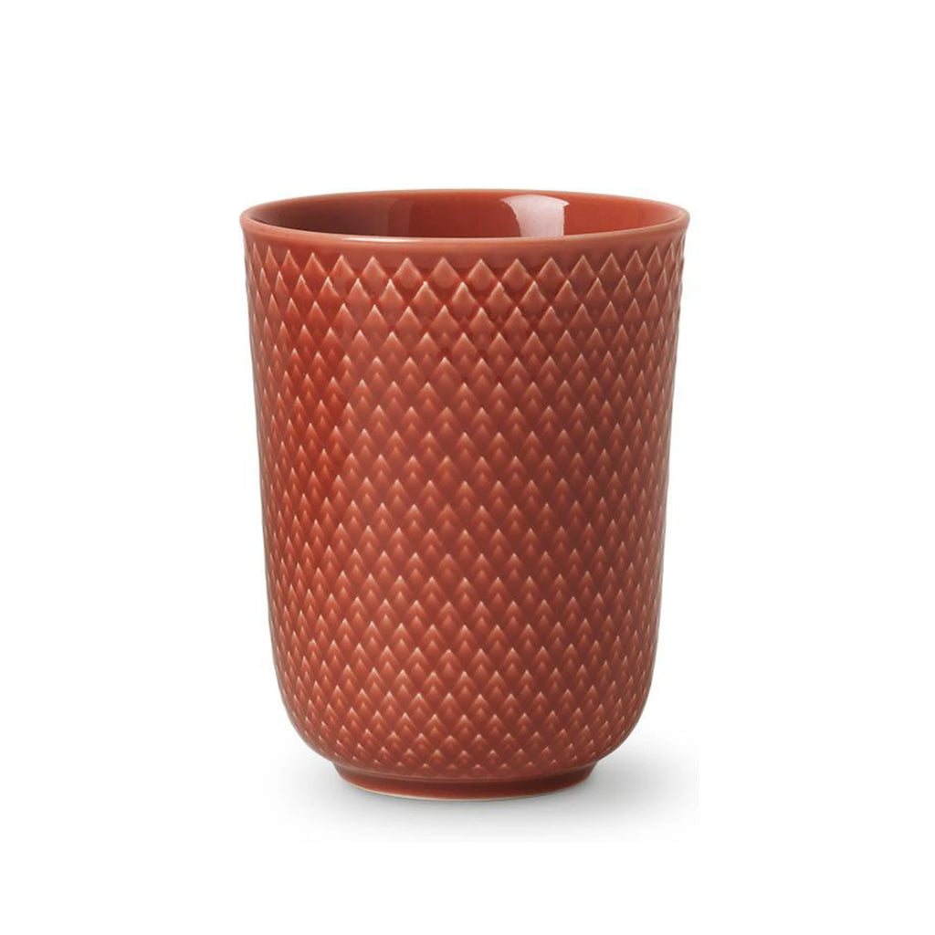 Lyngby Rhombe Mug Terracotta, 33cl