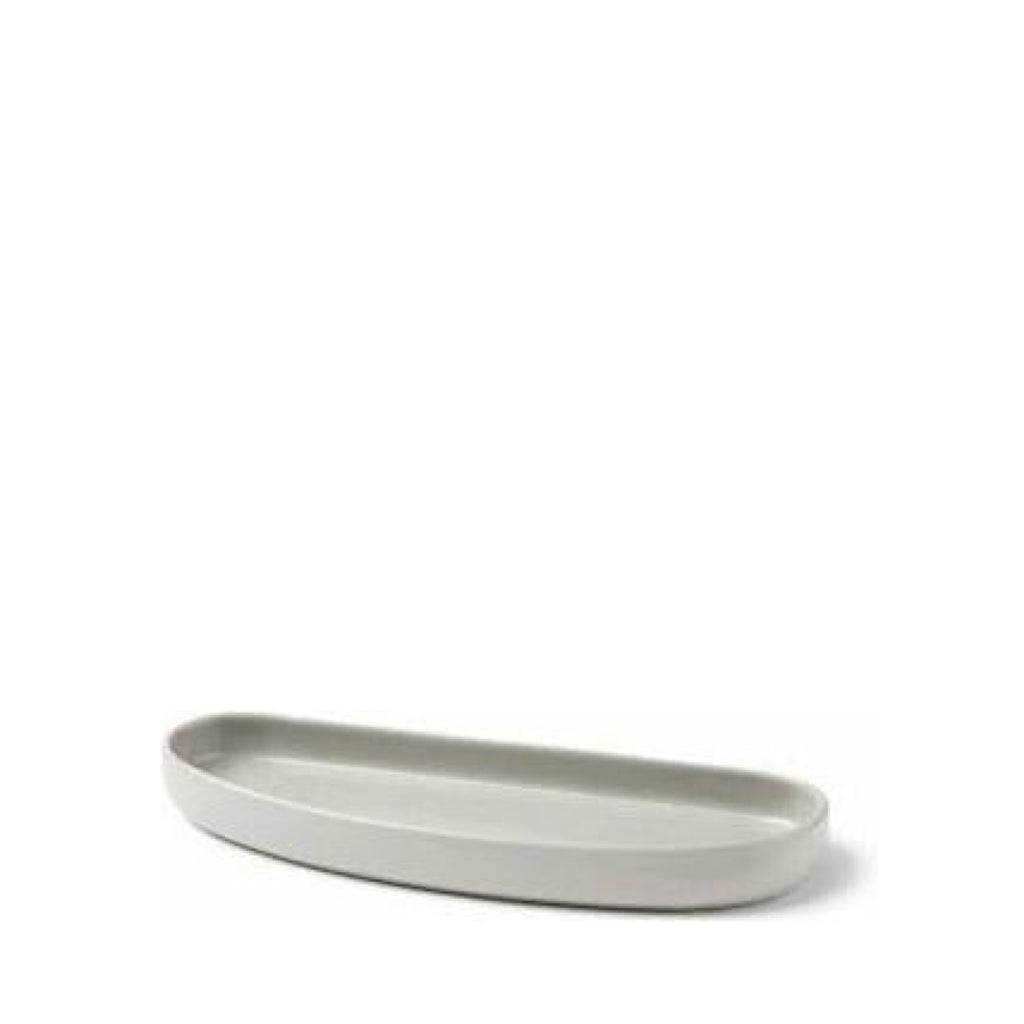 Gejst GALET 24cm Ceramic Bowl - Grey Matte Exterior, Glazed Interior