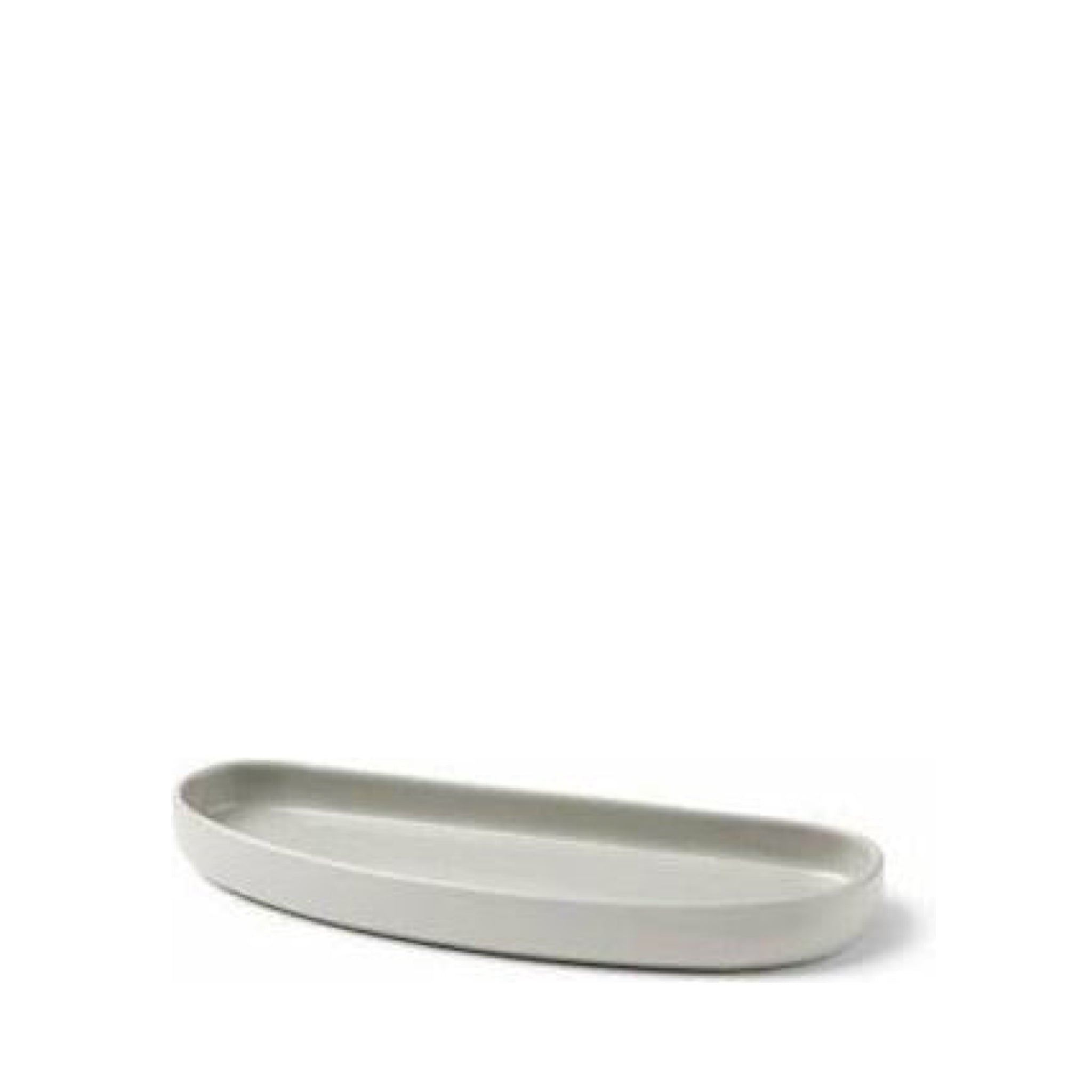 Gejst GALET 24cm Ceramic Bowl - Grey Matte Exterior, Glazed Interior