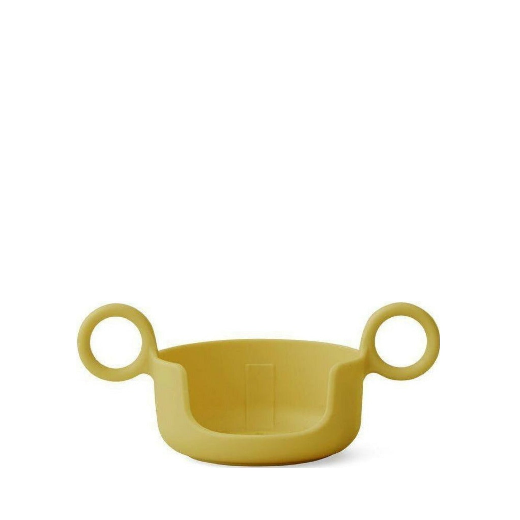 Design Letters Cup Handle for Melamine Cup, Mustard