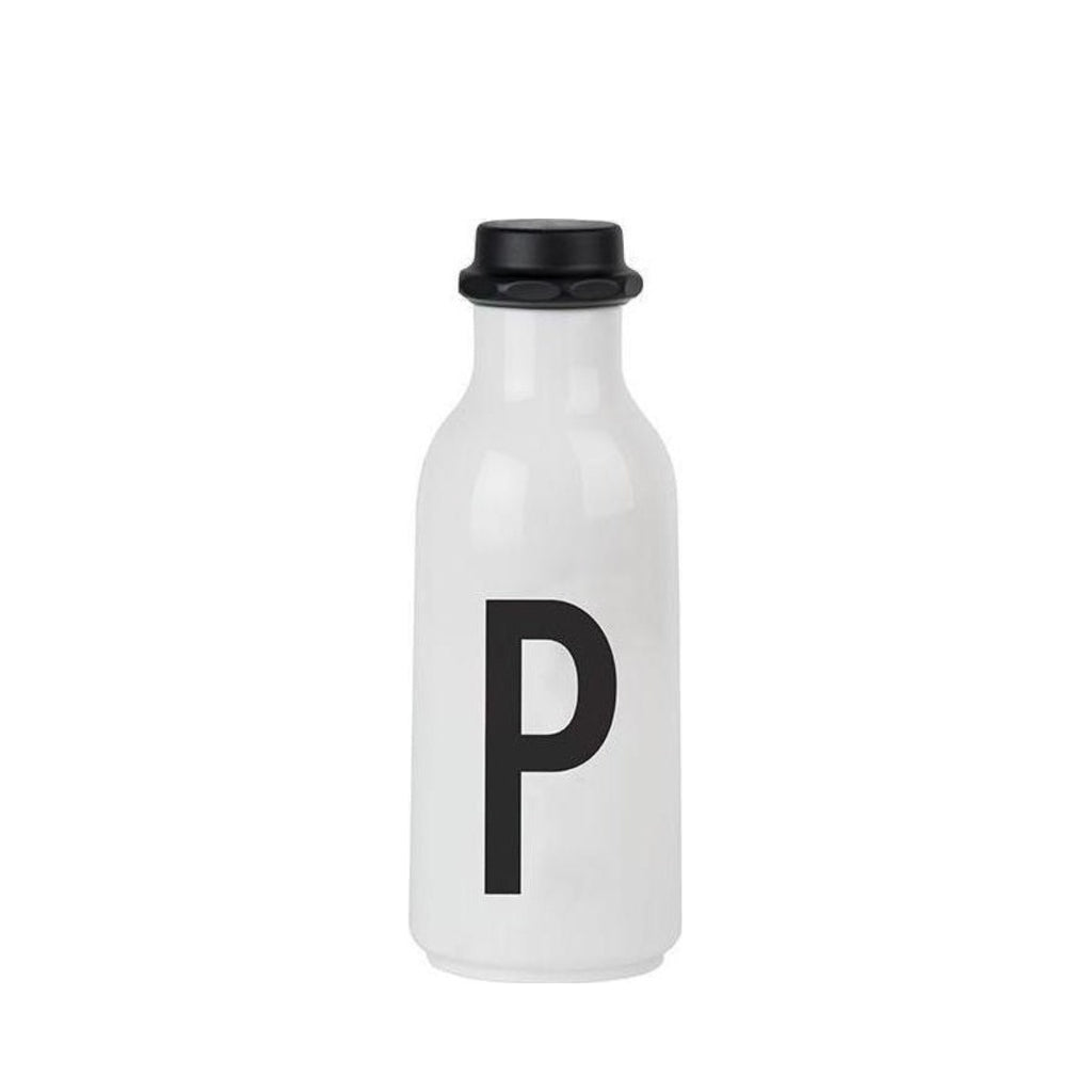 Design Letters Personal Water Bottle A-Z, P