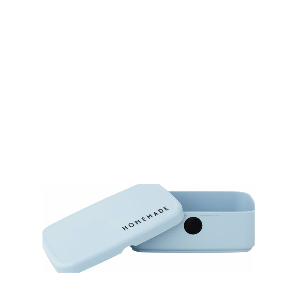 Design Letters Food and Lunch Box, Light Blue
