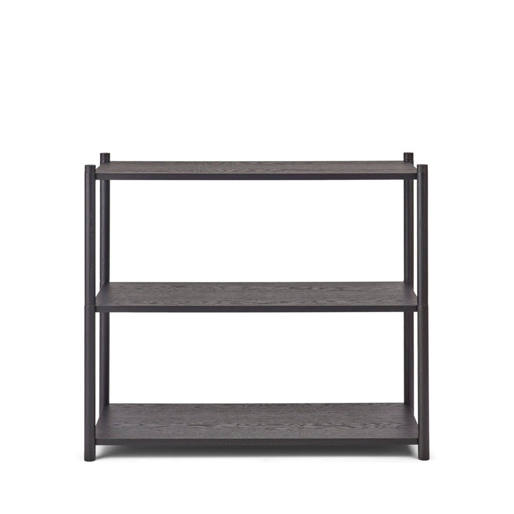 Gejst Sceene Shelf A - Black Oak Modular Bookcase, 42x91x39 cm, 6 kg