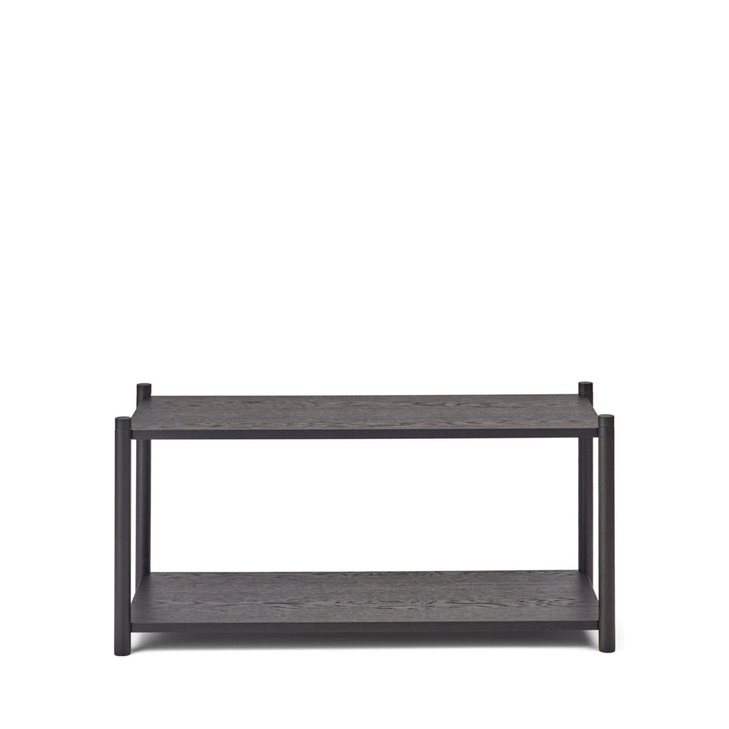 Gejst Sceene Shelf F 93 cm – Black Oak Modular Bookcase for Books