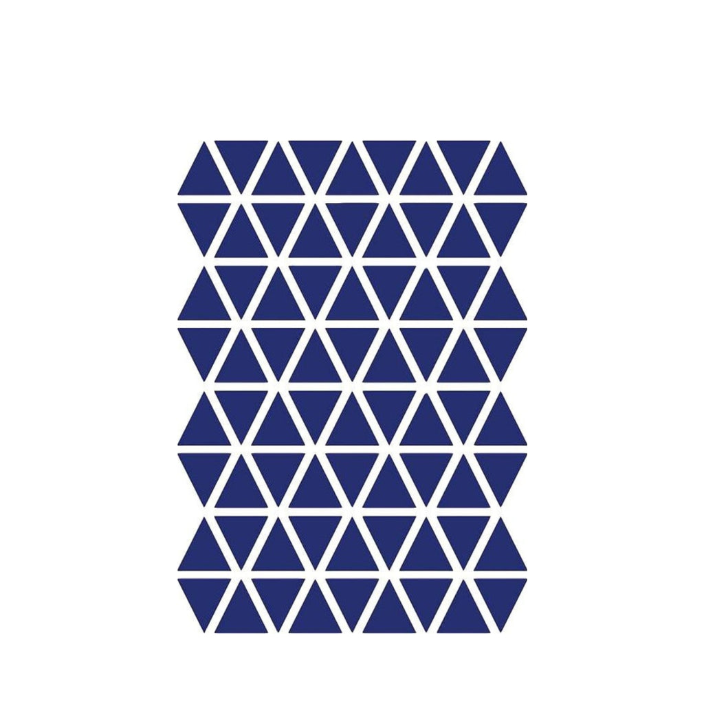 Ferm Living Triangles Wallsticker, Blue