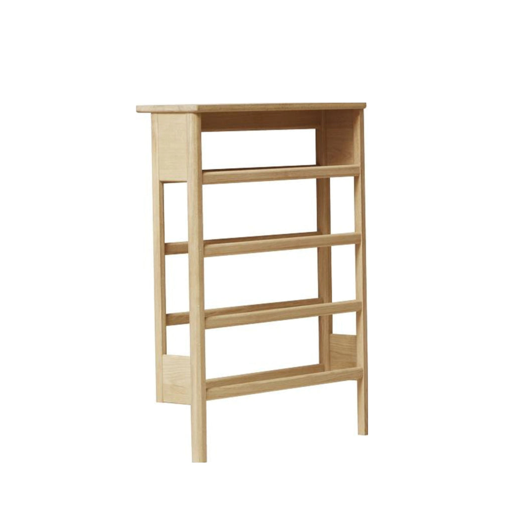 Form & Refine A Line 72 cm Oak Shoe Rack Console Table for Hallway