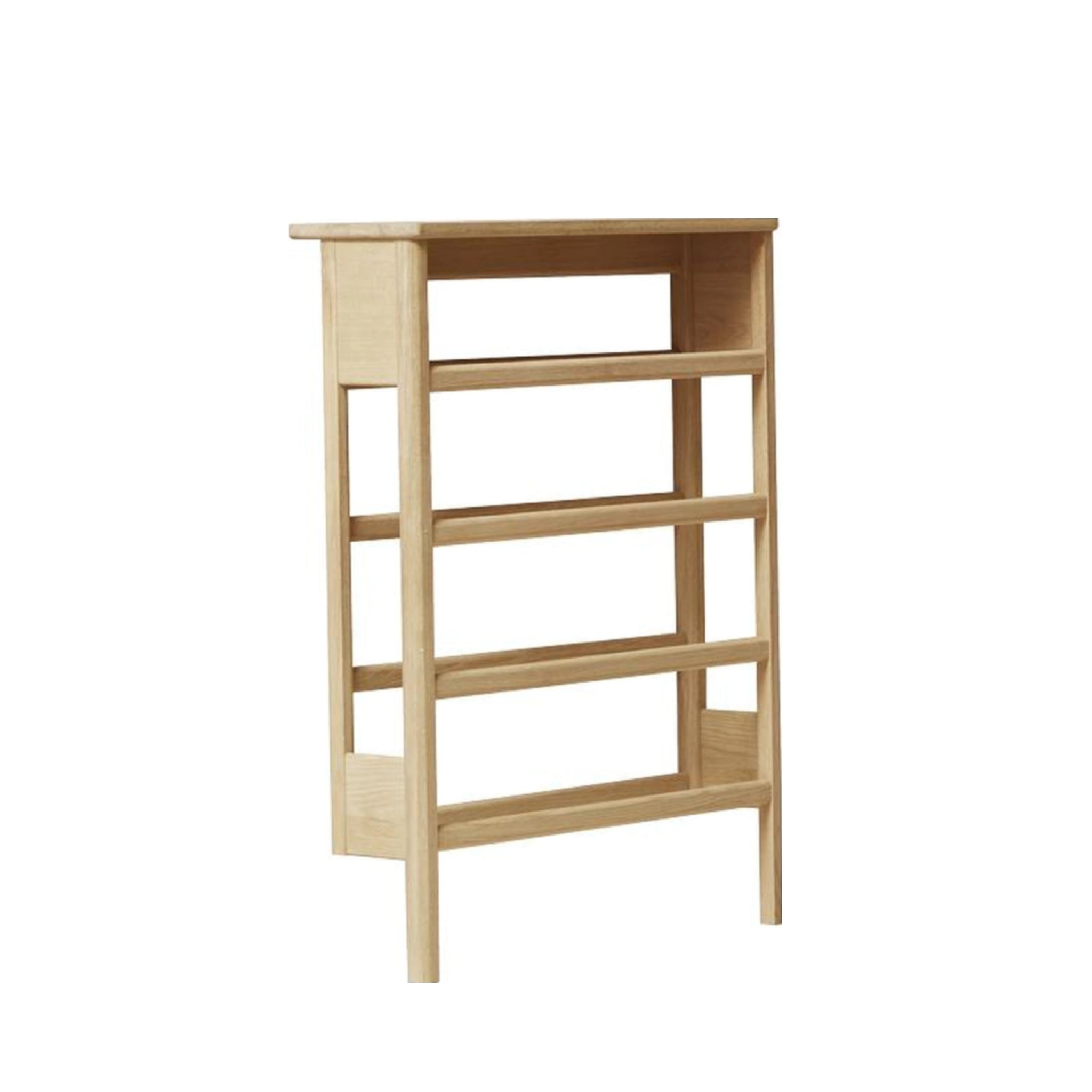 Form & Refine A Line 72 cm Oak Shoe Rack Console Table for Hallway