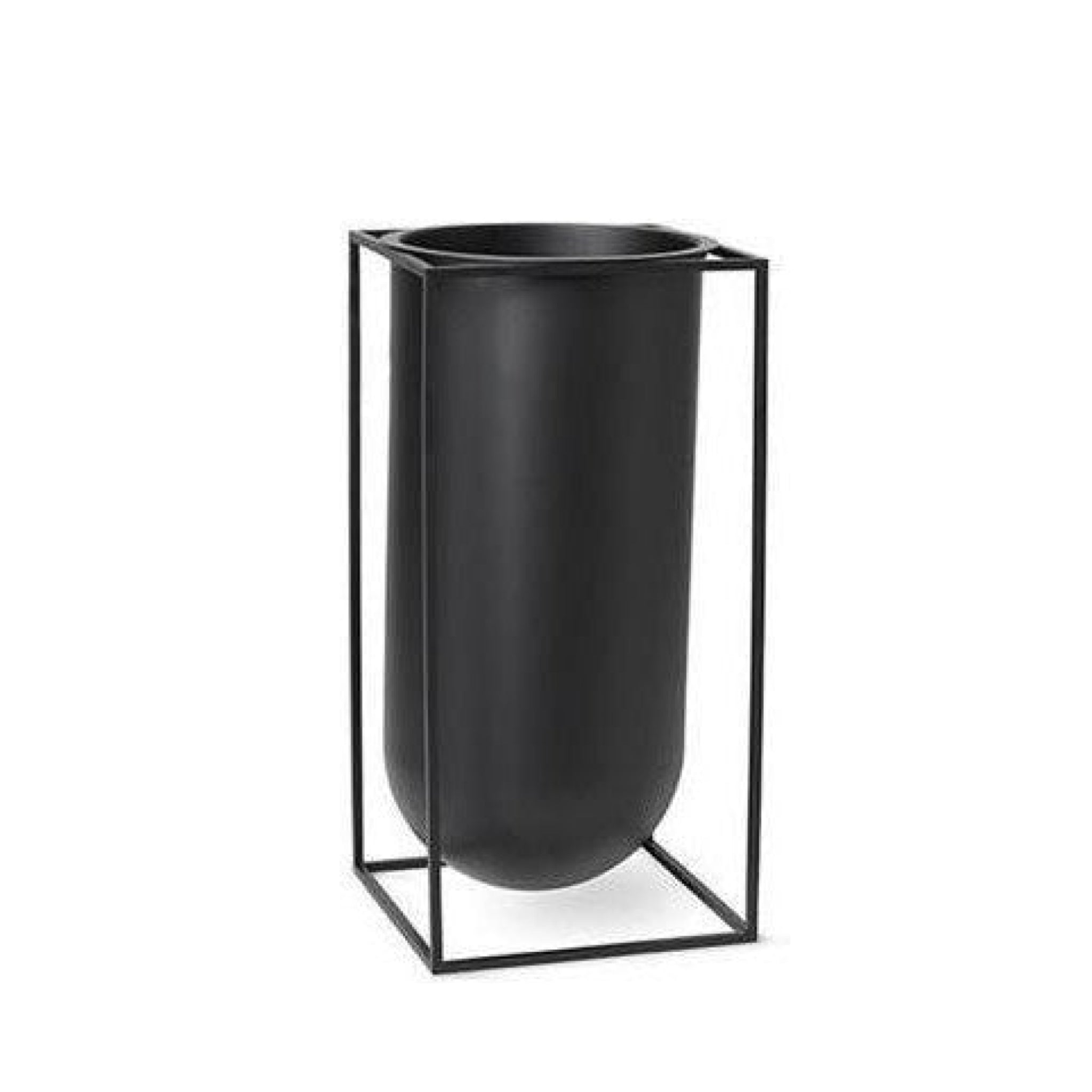 Audo Copenhagen Kubus Vase Nolia, Black