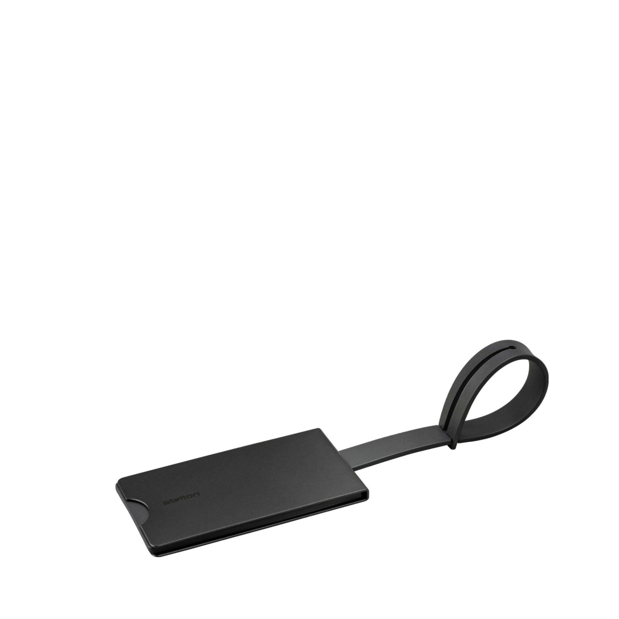 Stelton Companion Luggage Tag, Black