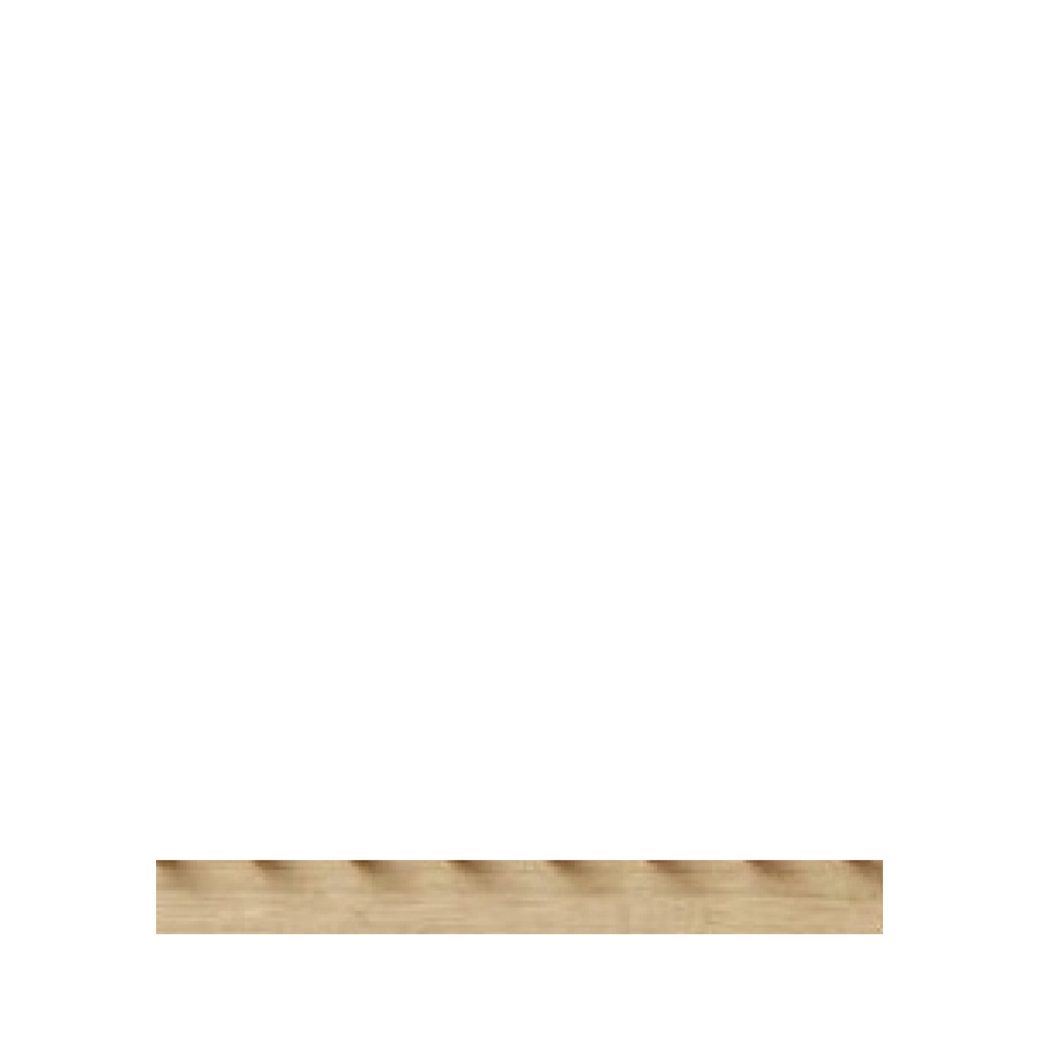 Form & Refine Echo 40cm Coat Rack – White Oiled Oak, Multi-Purpose