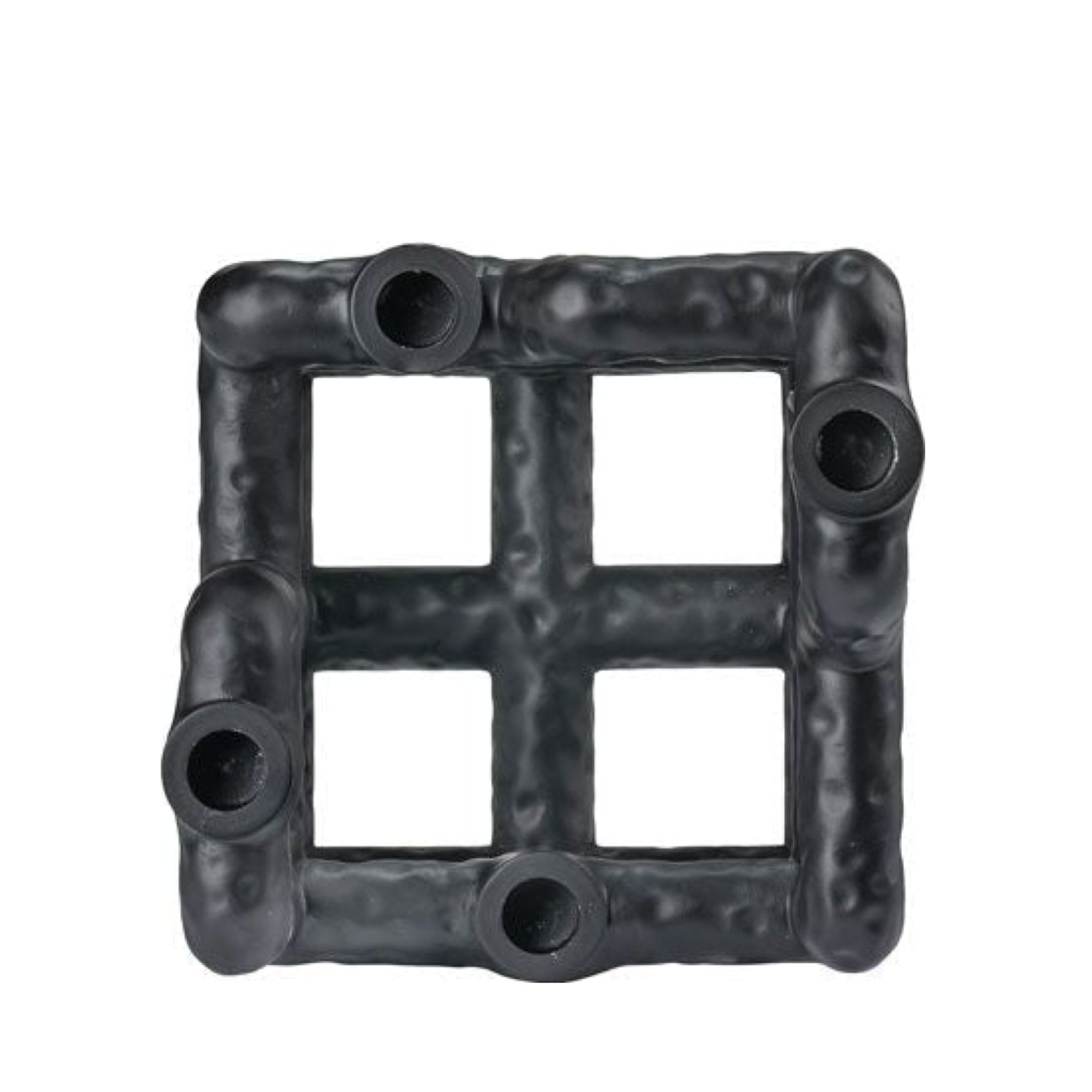 Villa Collection Lyst Candle Holder, Black