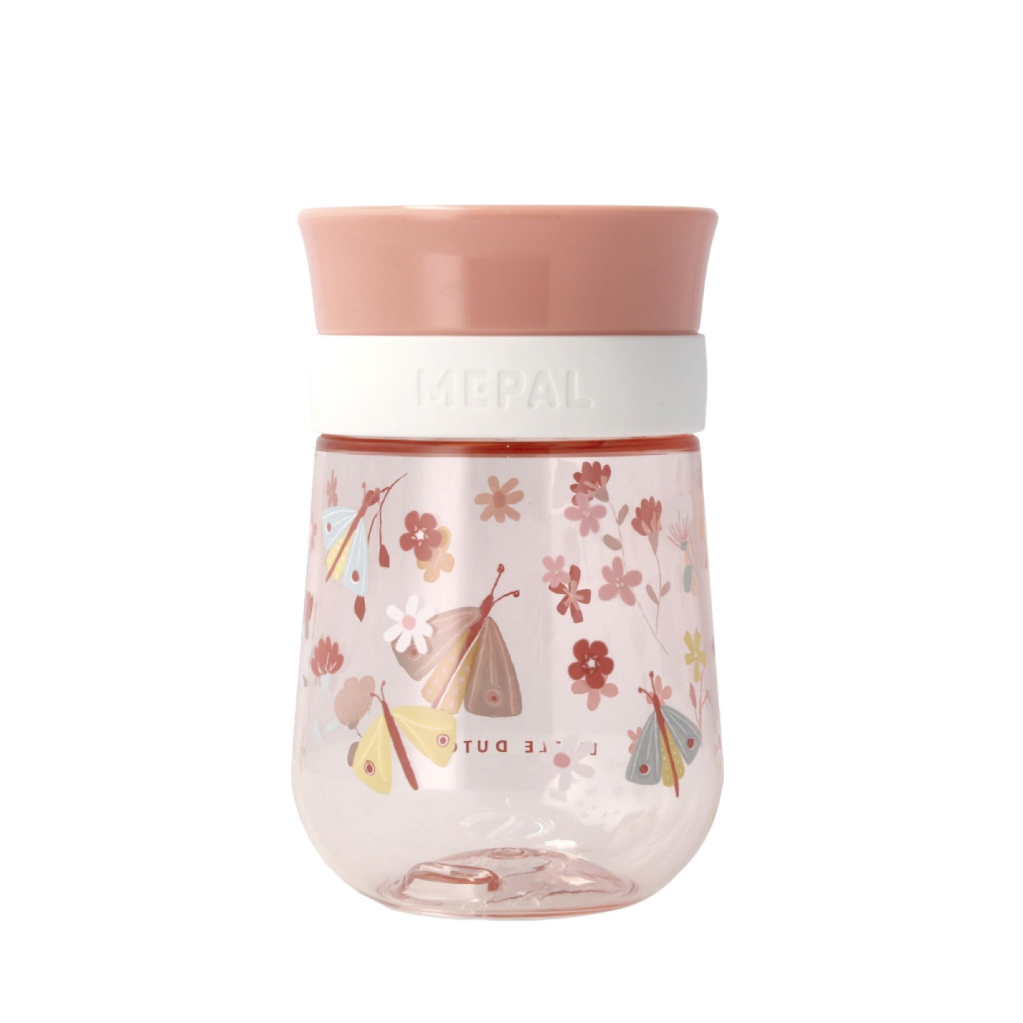 Mepal Mio Non Drip Baby Cup, Flowers & Butterflies