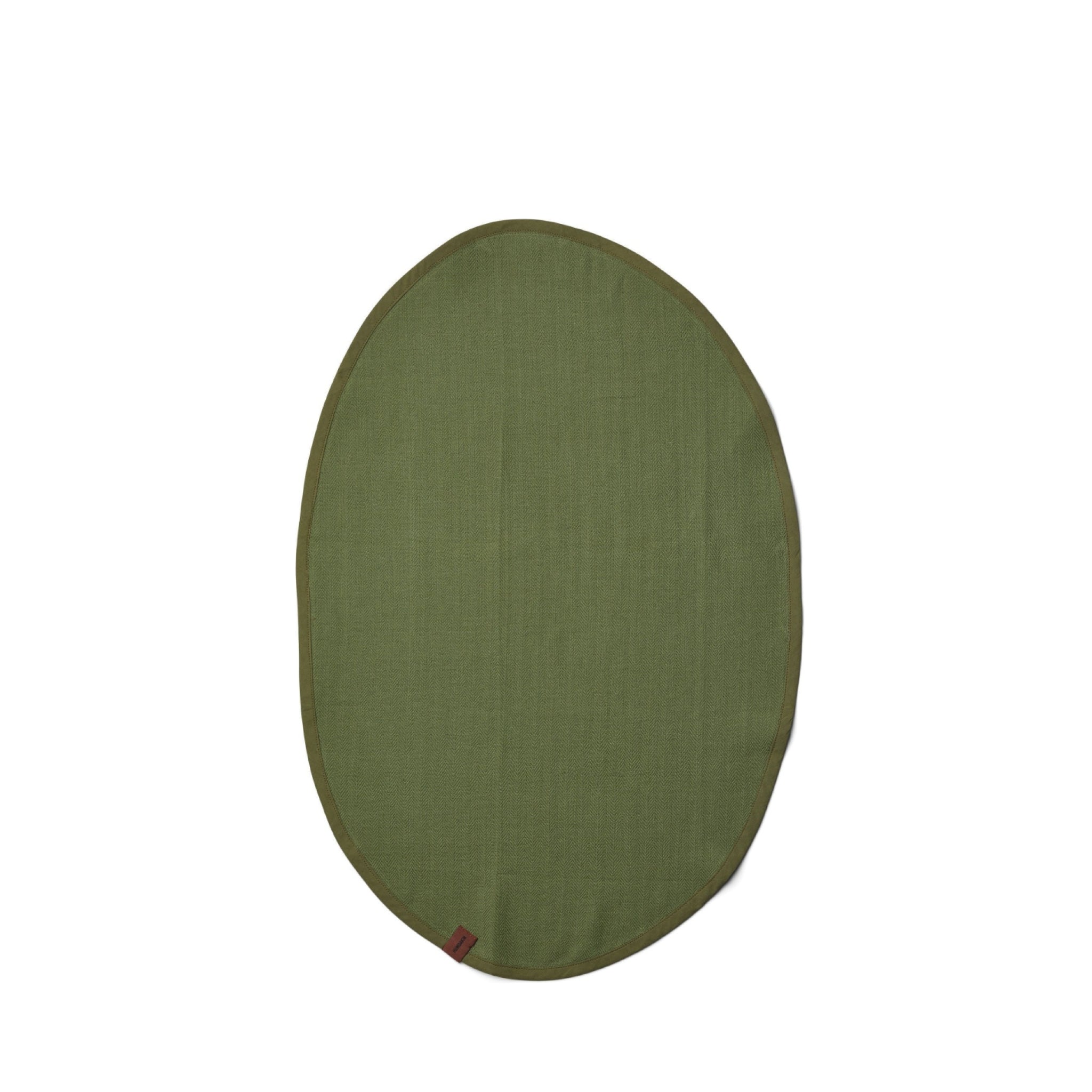 Humdakin Herring Bone Oval Spültuch, Fern