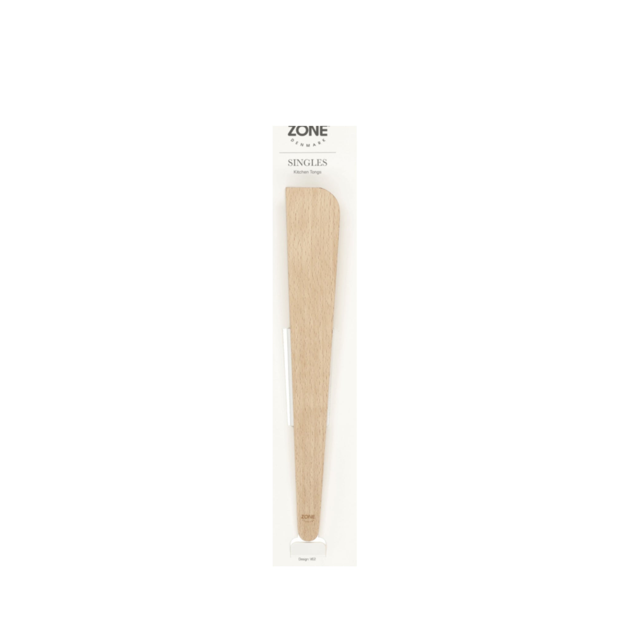 Zone Denmark Singles Kitchen Tongs 26x3,8 Cm Beech