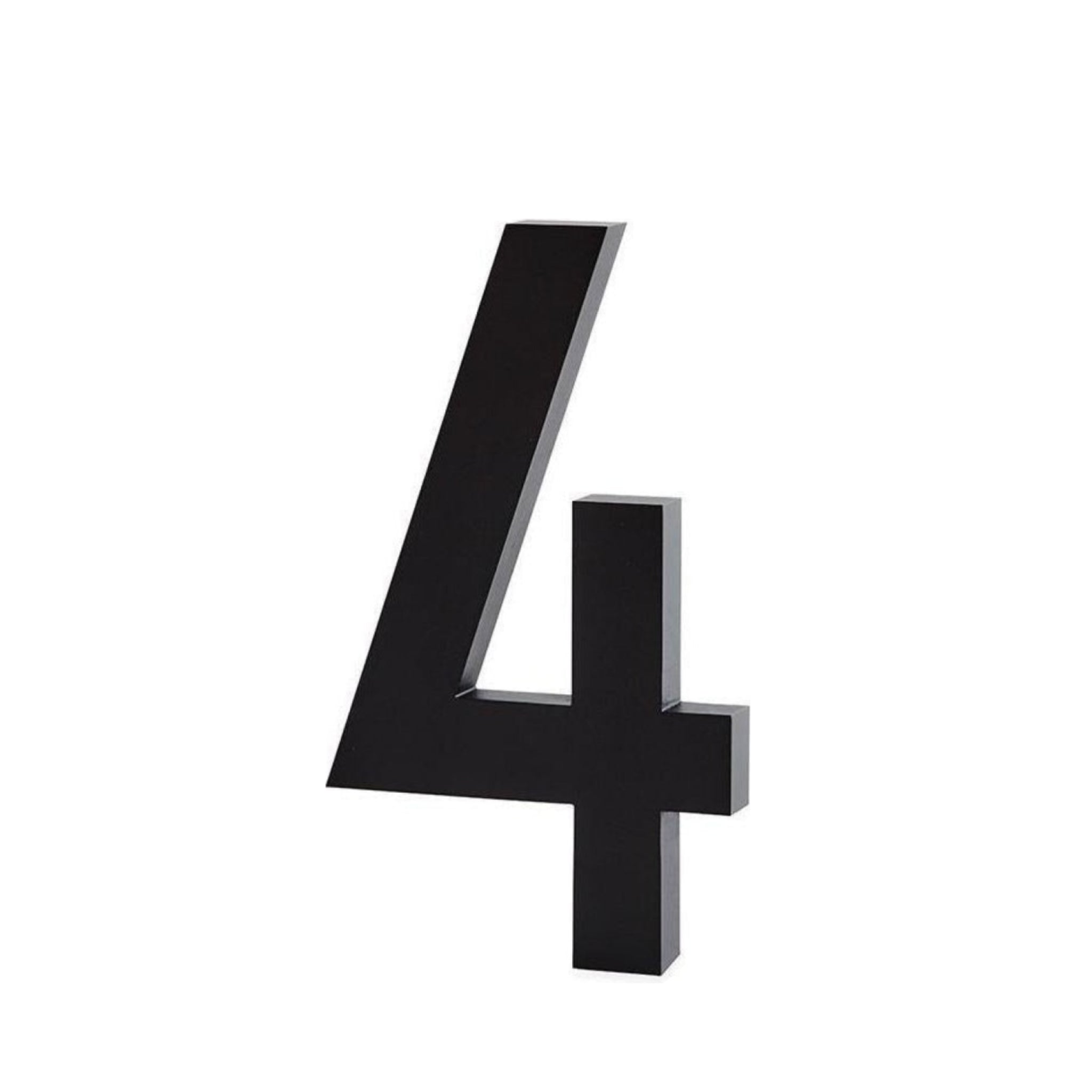 Design Letters Architect Number 4, H 5cm