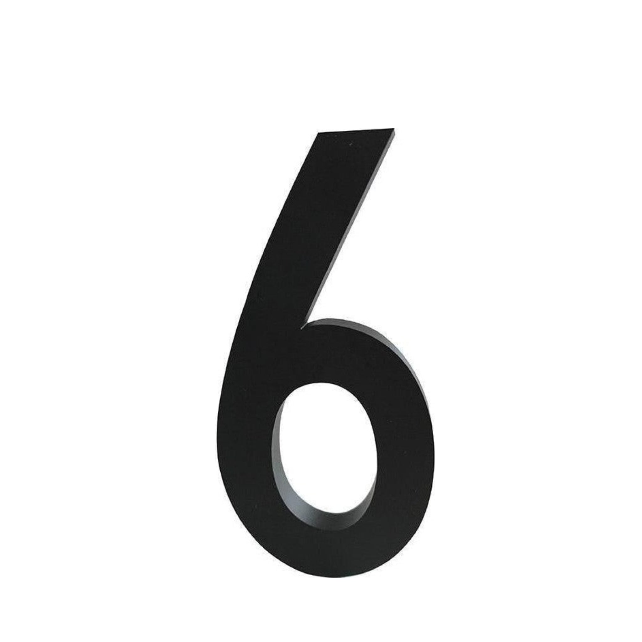 Design Letters Architect Number 6, H 10cm