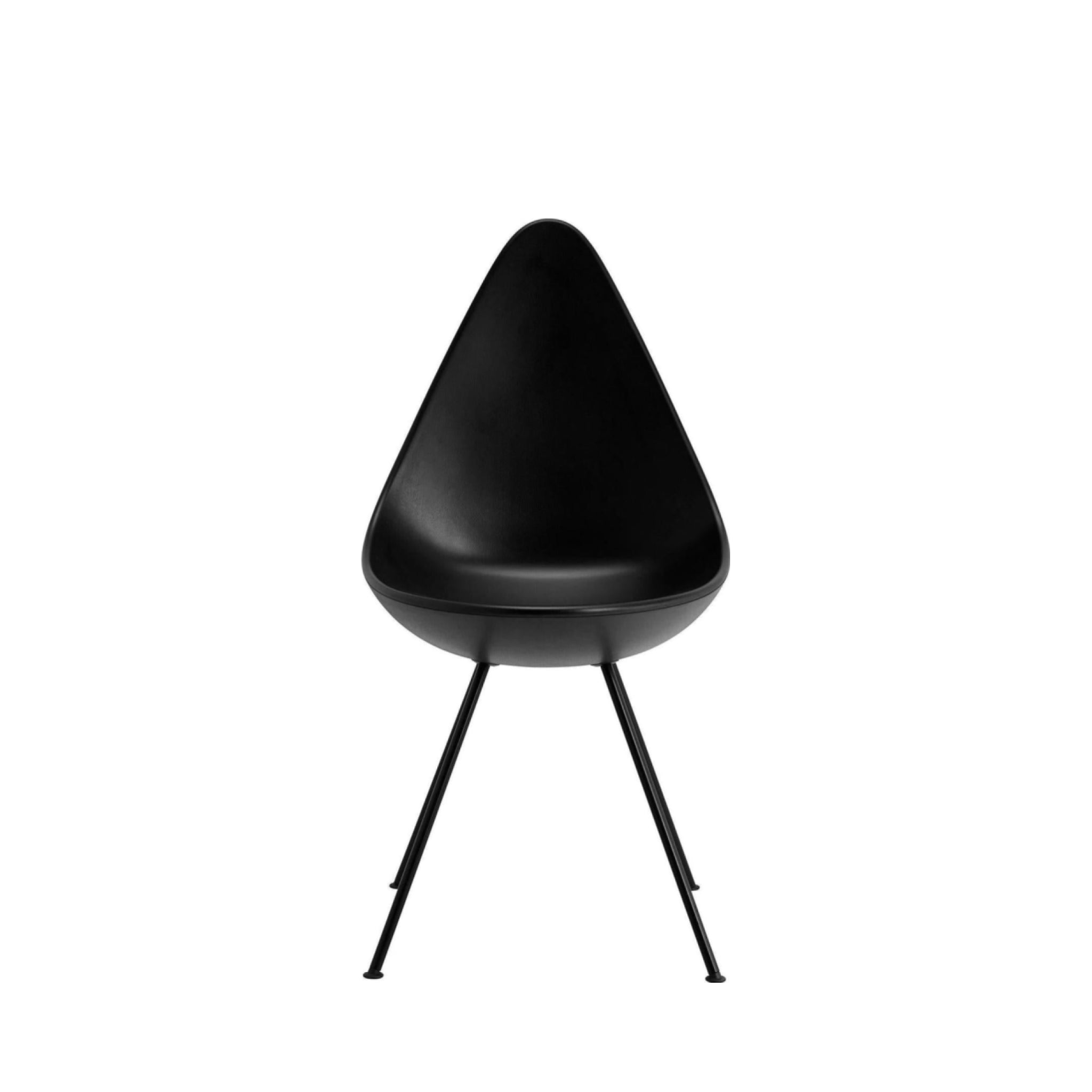 Fritz Hansen The Drop™ Chair Plastic Monochrome, Black