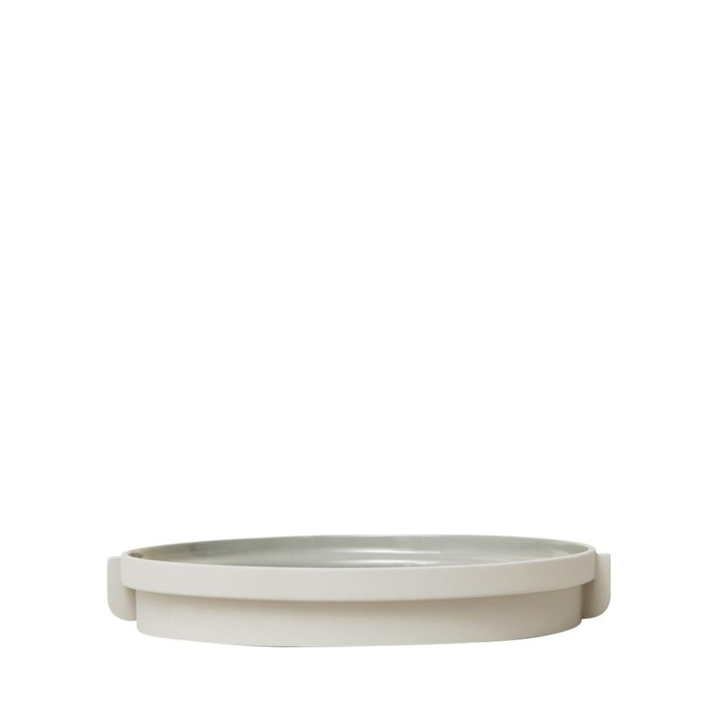 Form & Refine Alcoa Tray ø30 Cm. Light Grey