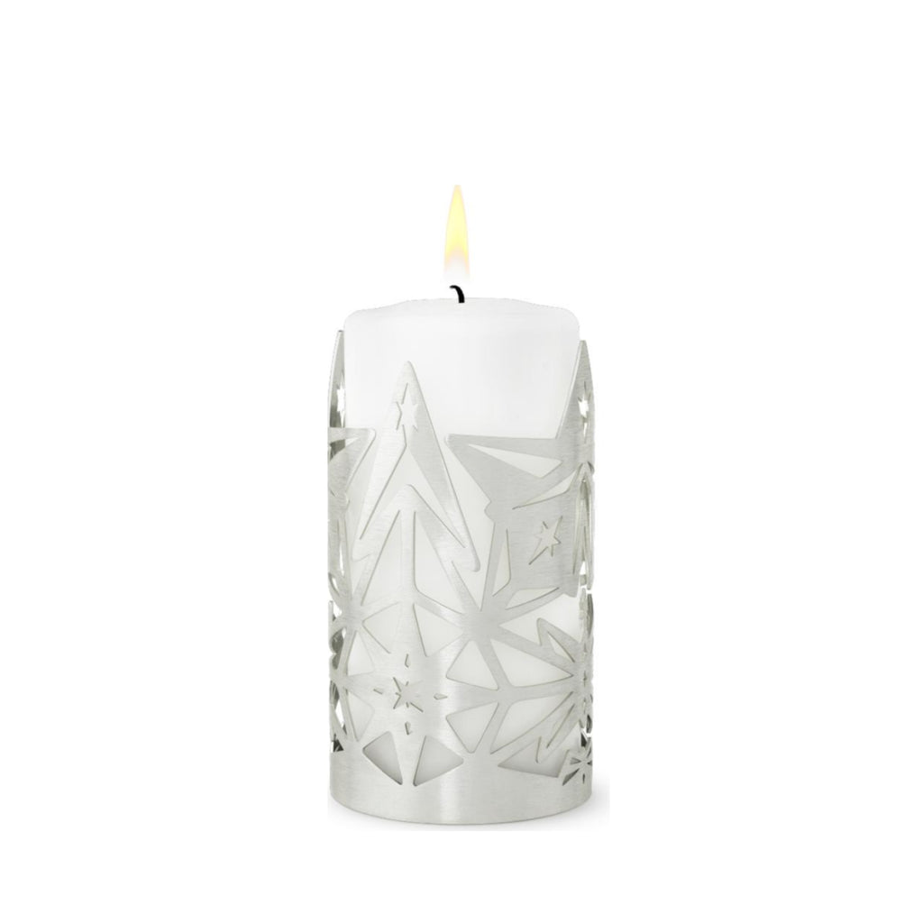 Rosendahl Karen Blixen Block Candle Holder Silver Plated