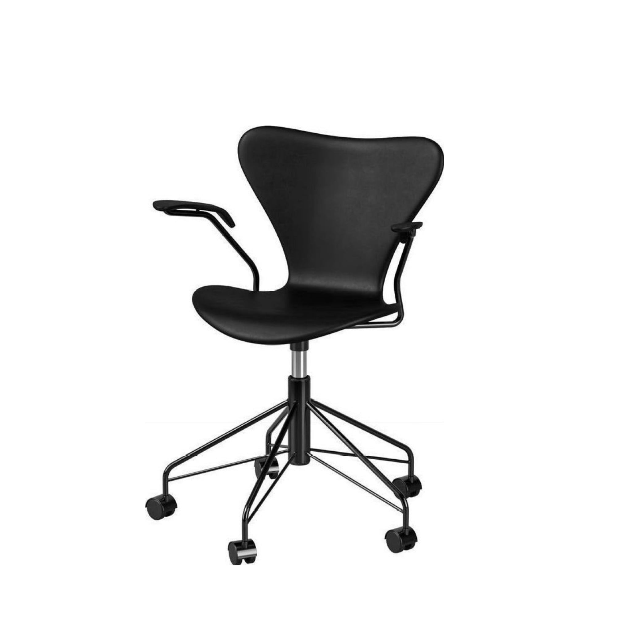 Fritz Hansen Series 7™ Swivel Chair With Armrests (For Carpets) Special Edition