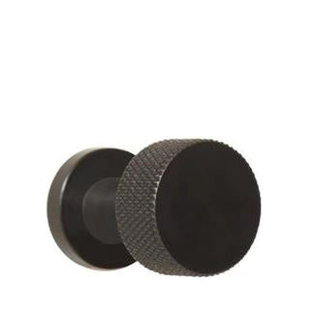 Form & Refine Angle Small Steel Hook — Black Wall, Towel & Drawer Handle