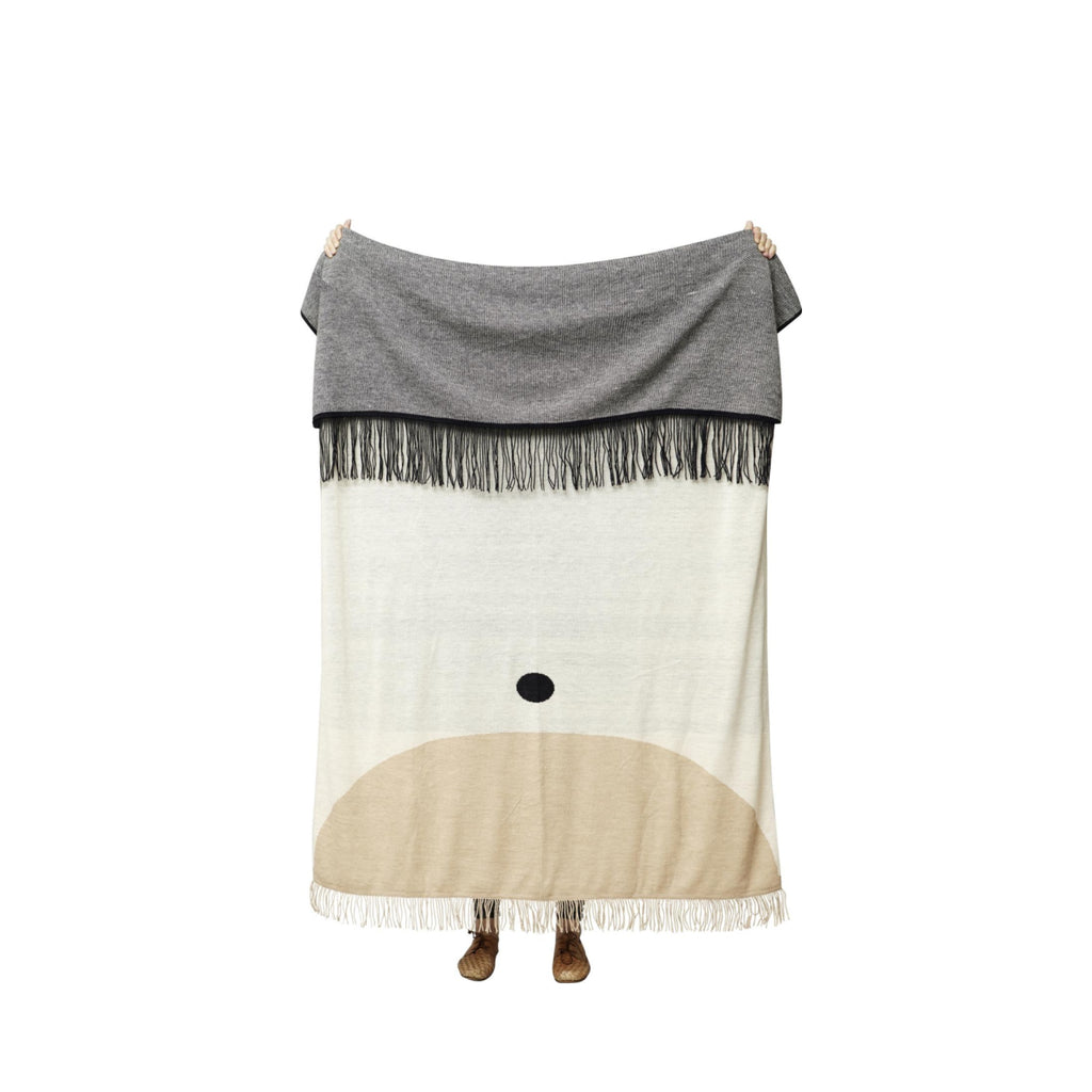 Form & Refine Aymara 130x190 Cm 100% Alpaca Plaid Nordic Cream Luxury