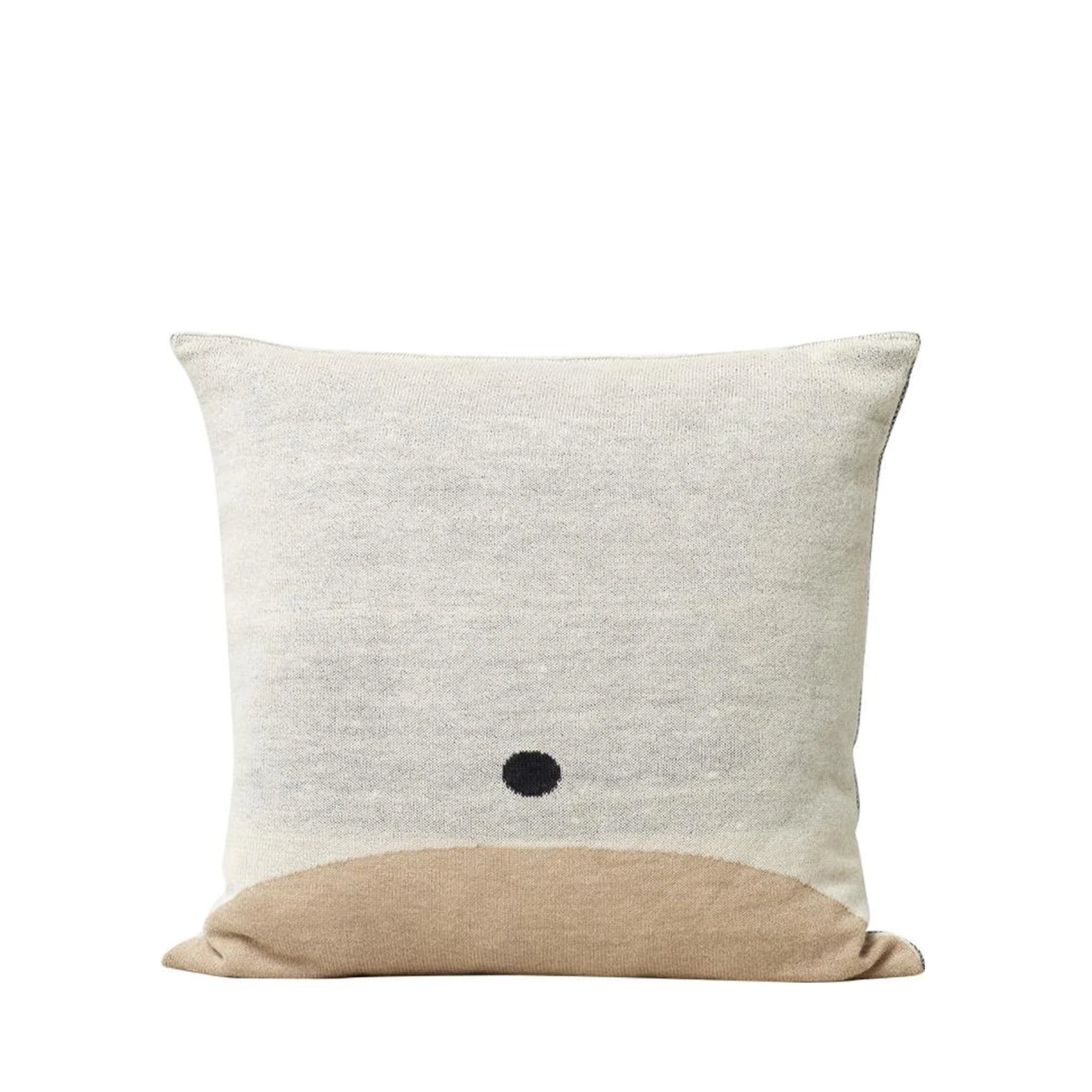 Form & Refine Aymara Alpaca Cushion 52x52 Cm — Cream Pattern Pure Knit