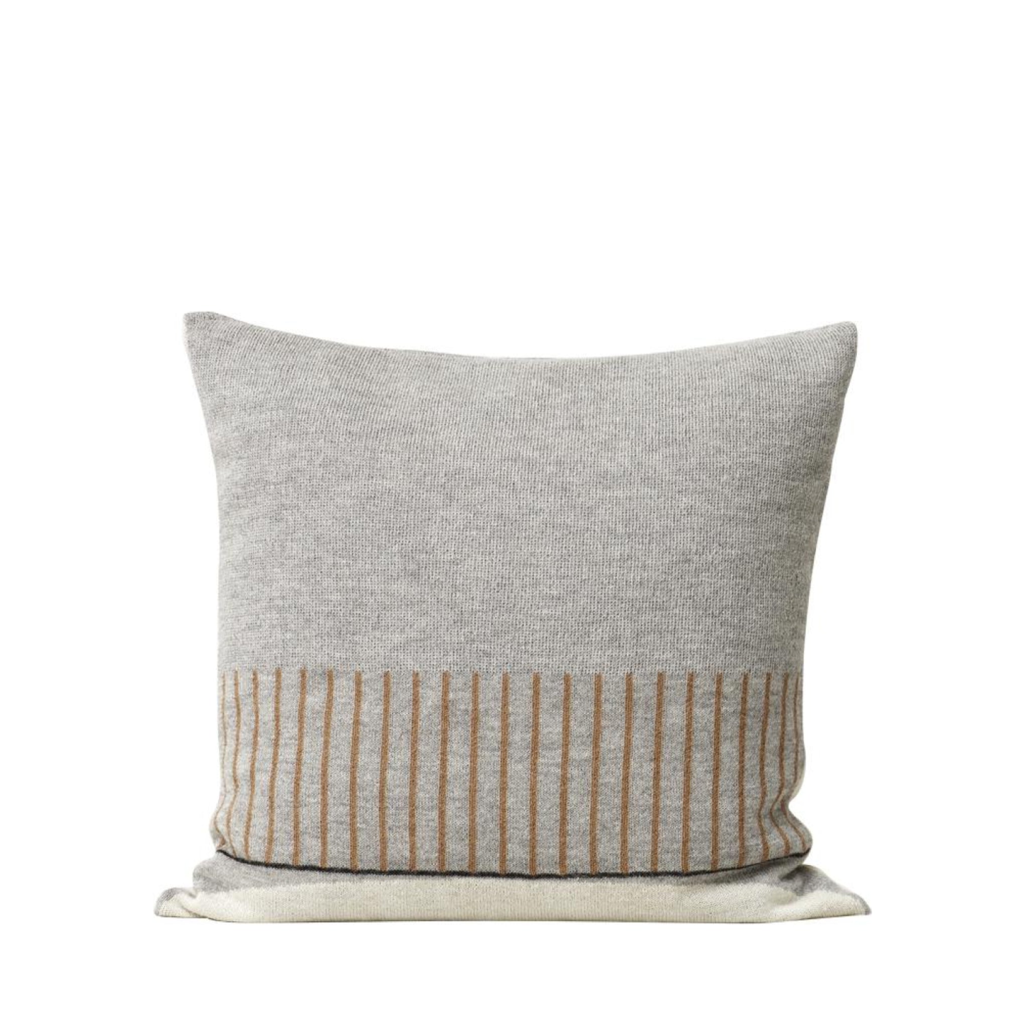 Form & Refine Aymara 100% Alpaca Cushion 52x52 cm Dark Grey Nordic Design